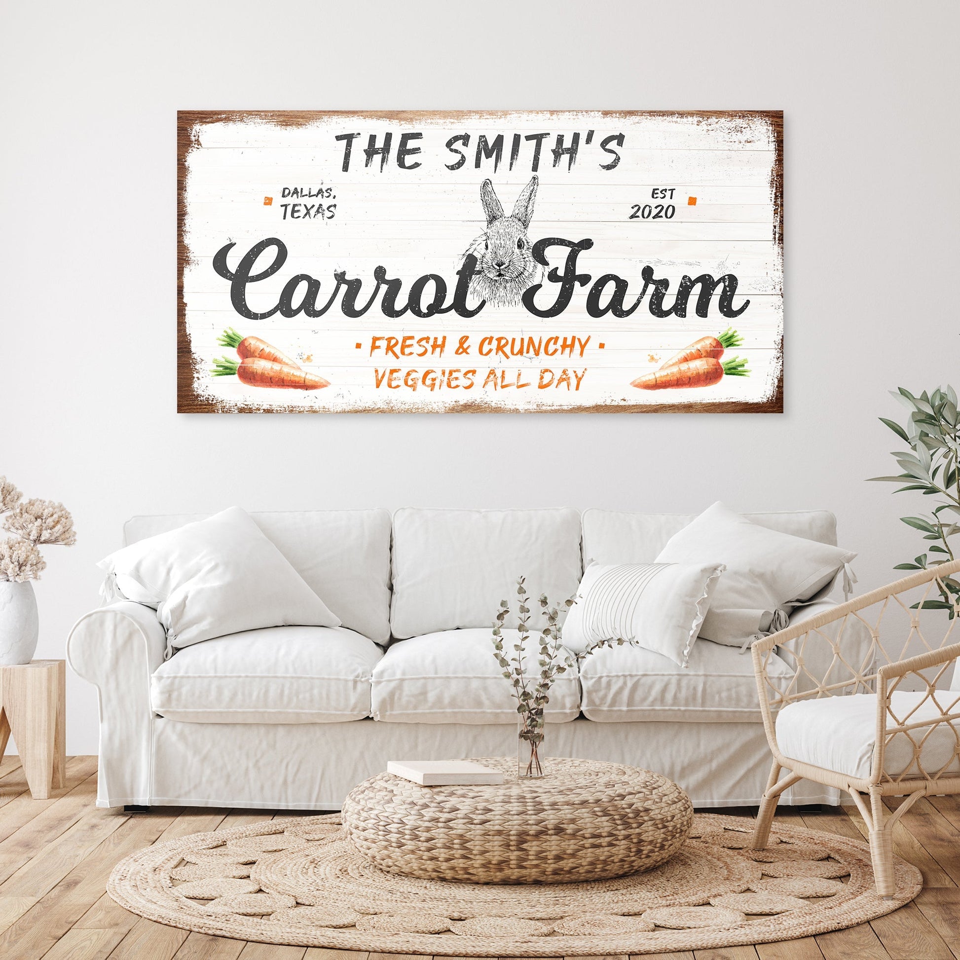 Carrot Patch Easter Sign