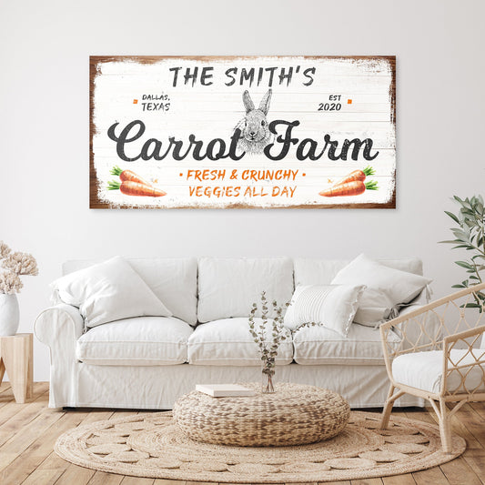 Carrot Patch Easter Sign