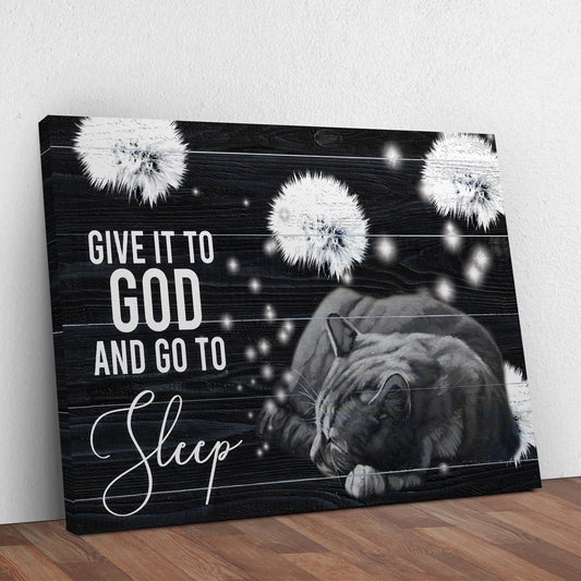 Give It To God And Go To Sleep Sign V