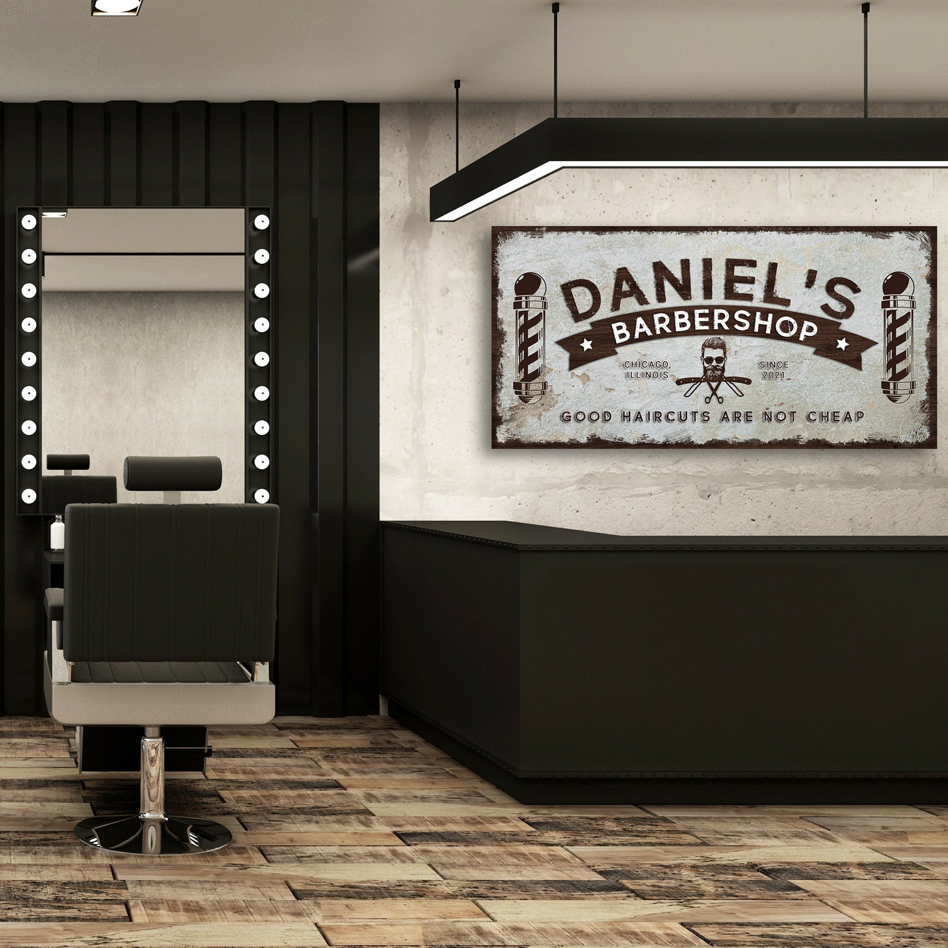 Barbershop Sign