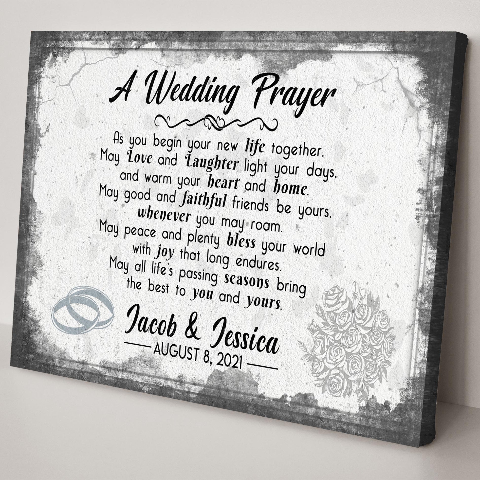 A Wedding Prayer Sign