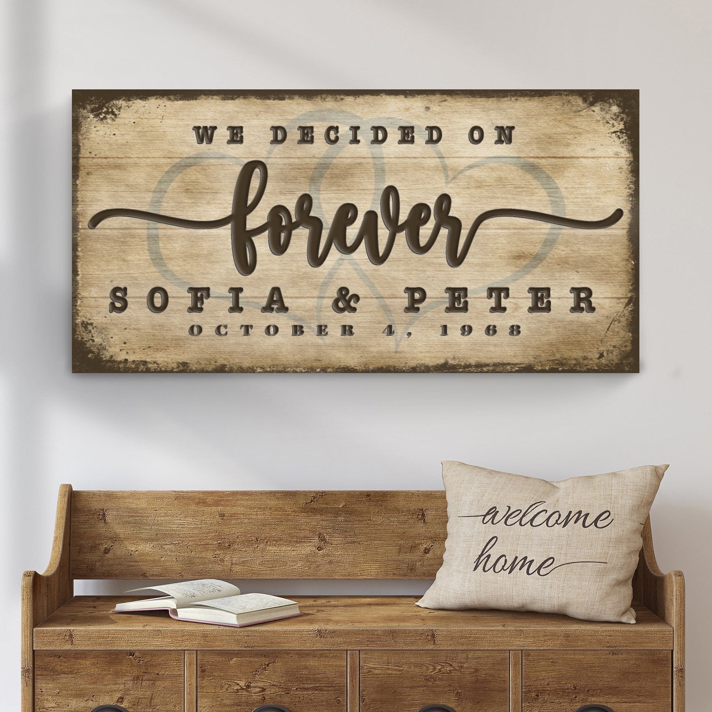 We Decided On Forever Sign II