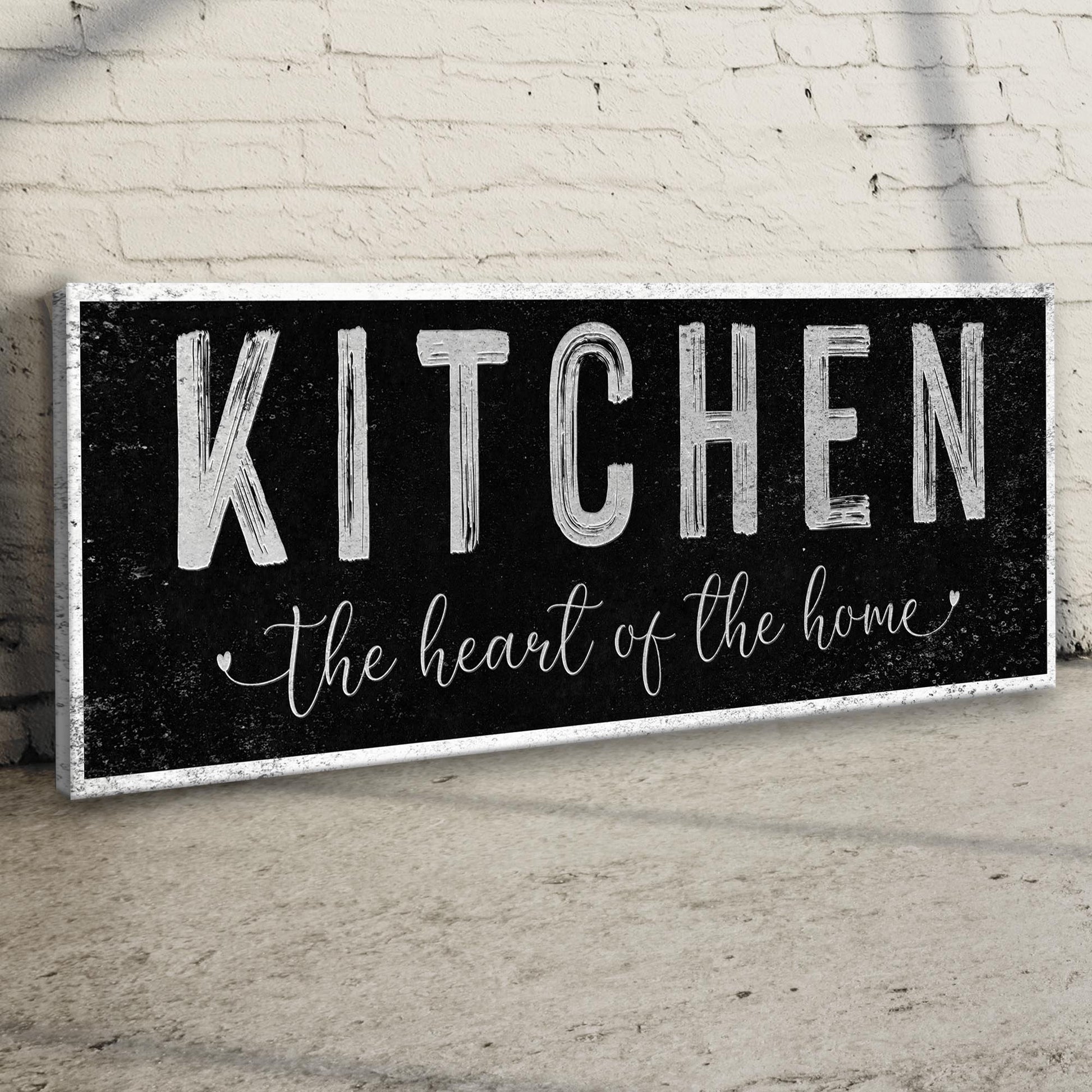 Kitchen Is The Heart Of The Home Sign III