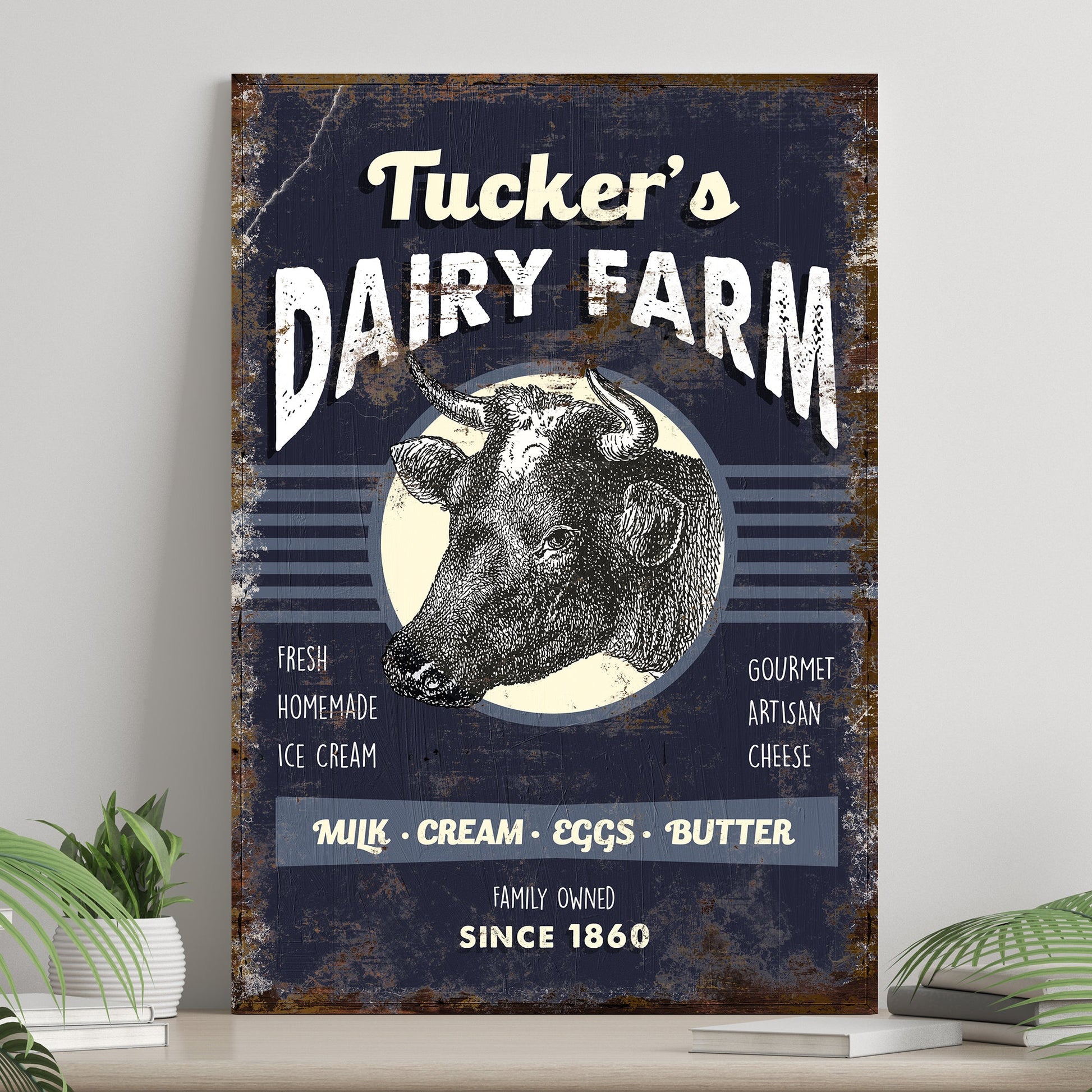 Dairy Farm Sign