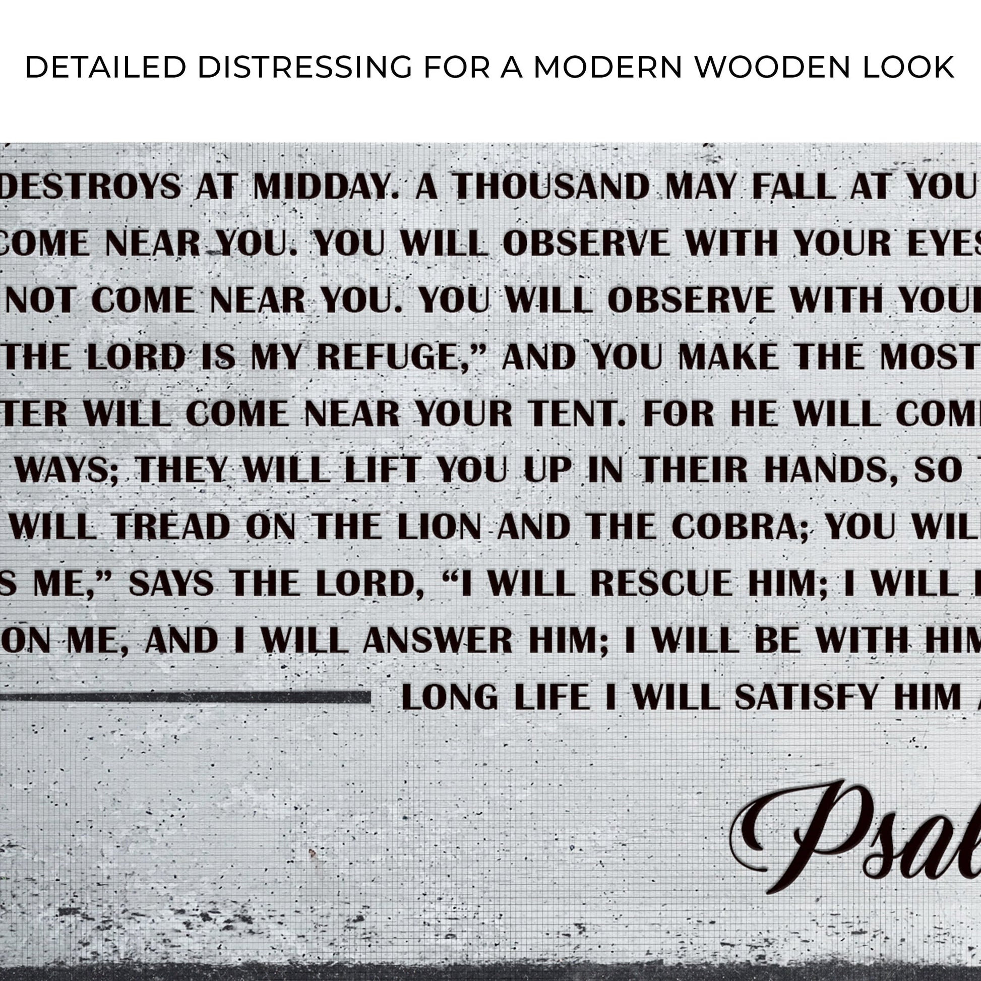 Psalm 91 - Whoever Dwells In The Shelter Of The Most High Sign IV