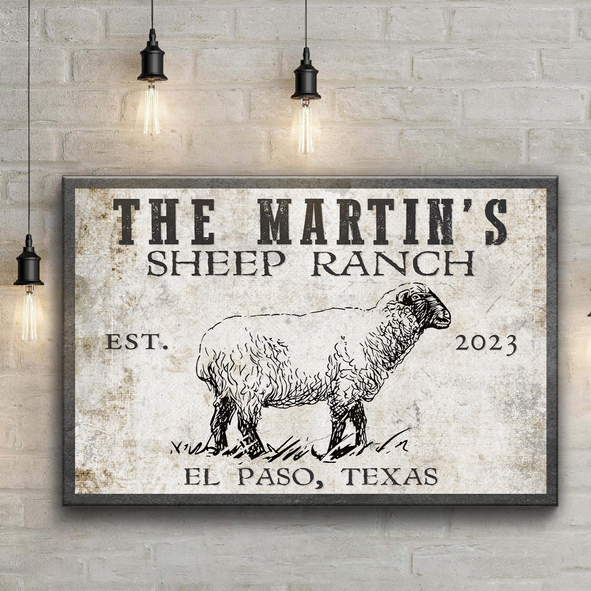 Sheep Ranch Sign II