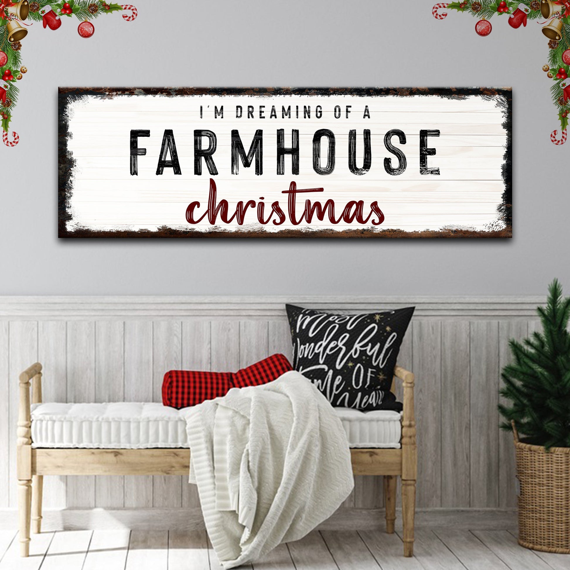 Farmhouse Christmas Sign