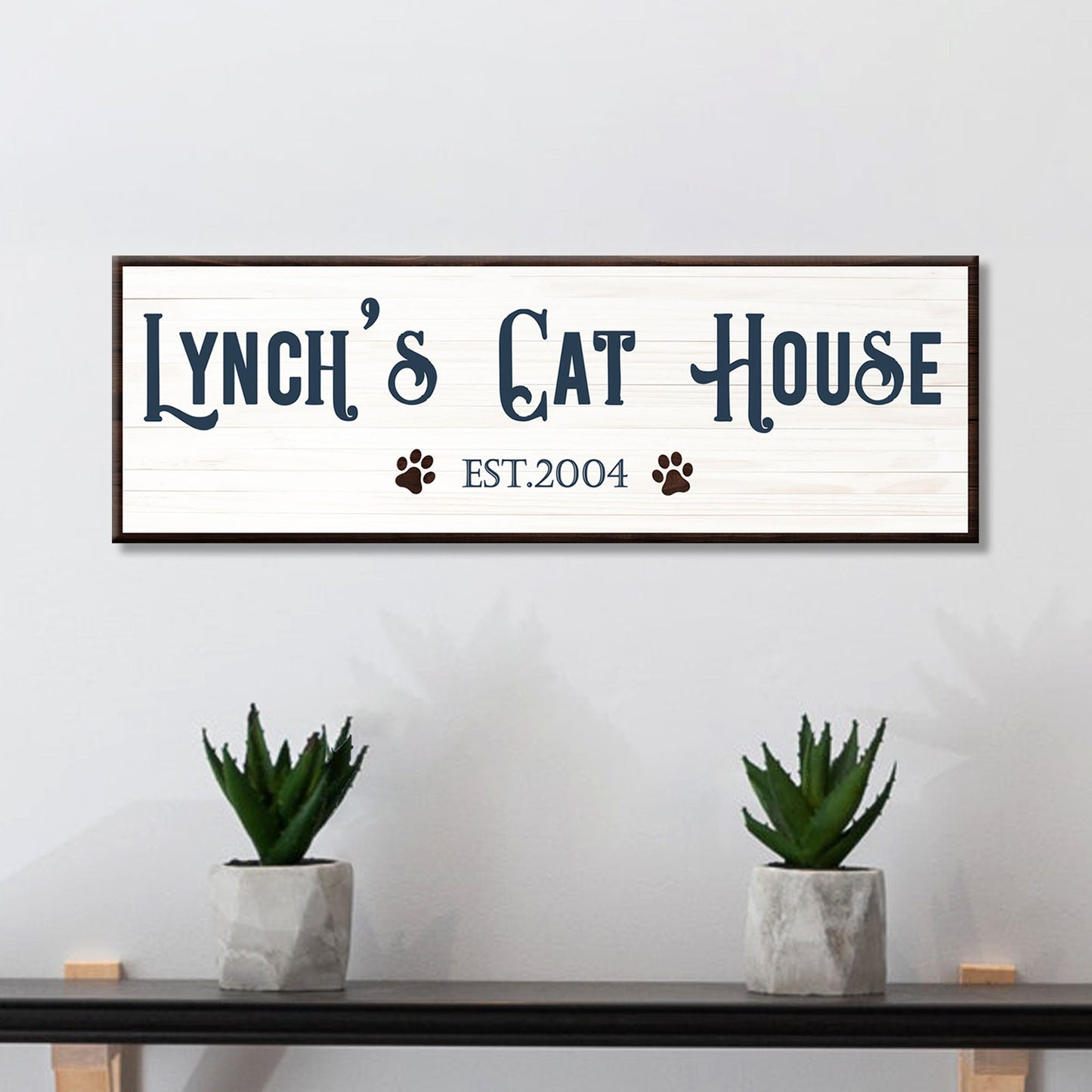 Cat House Sign