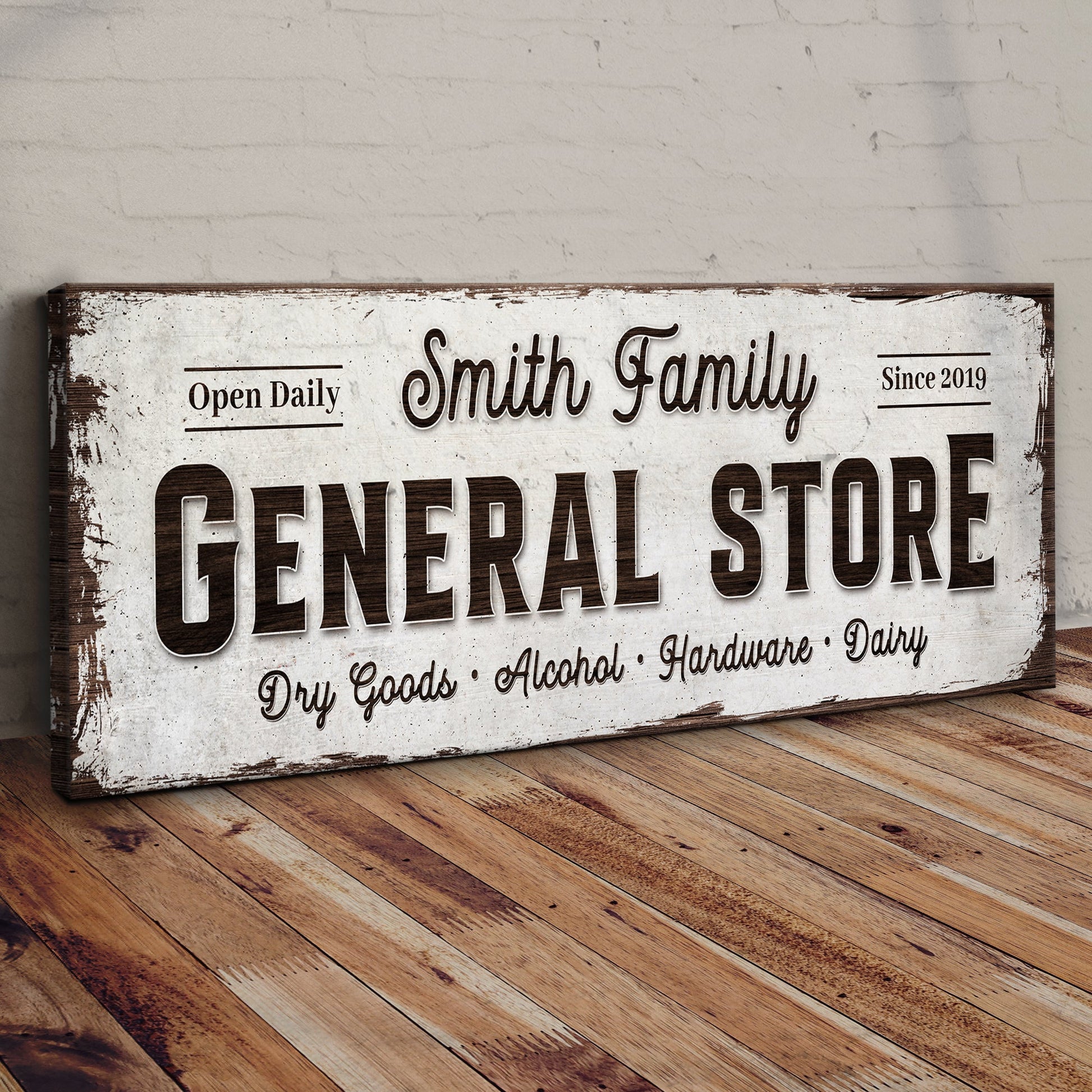 Family General Store Sign