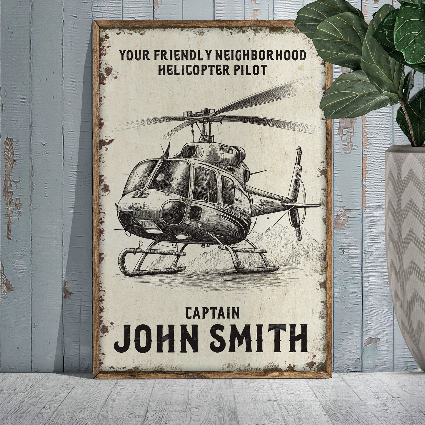 Helicopter Pilot Name Sign