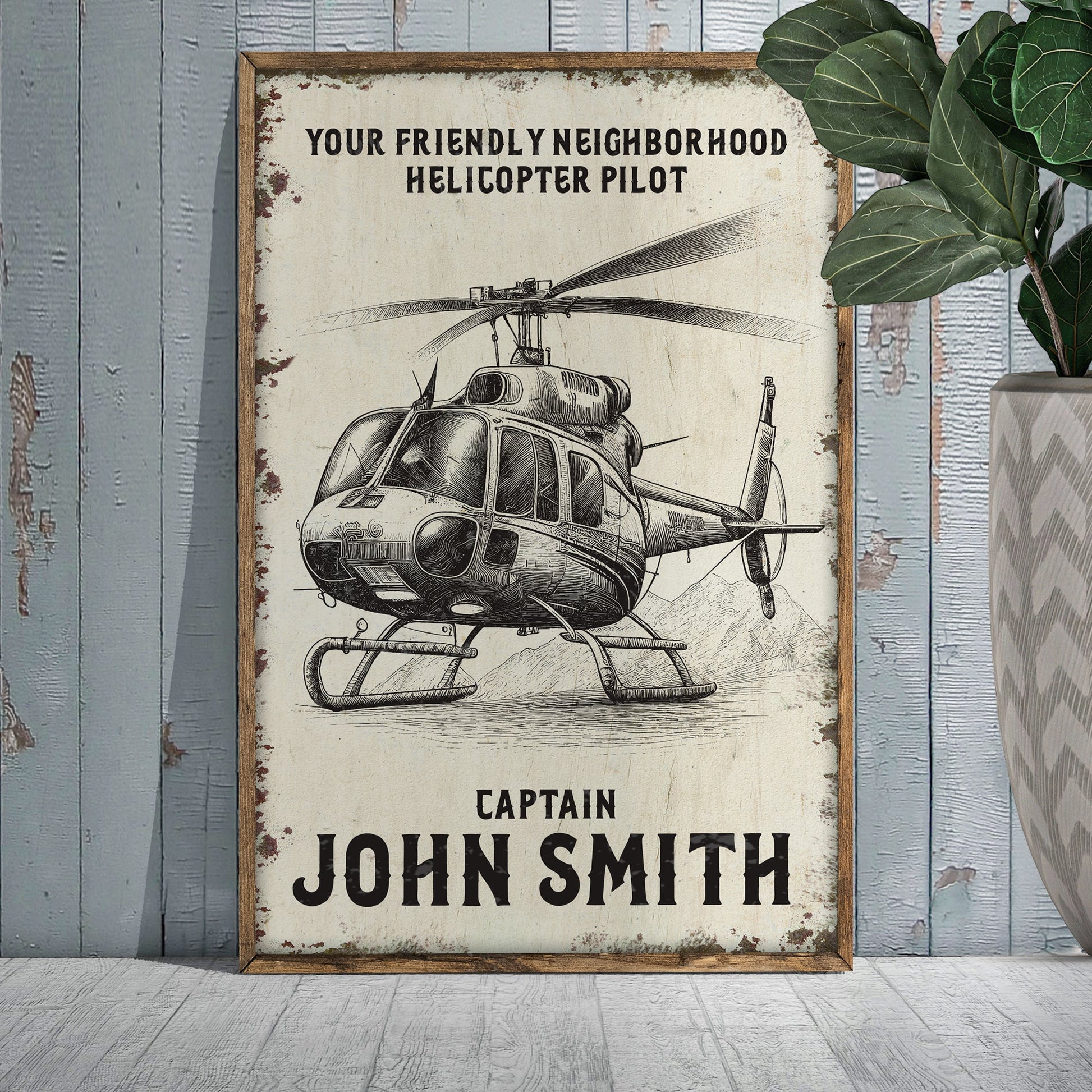 Helicopter Pilot Name Sign