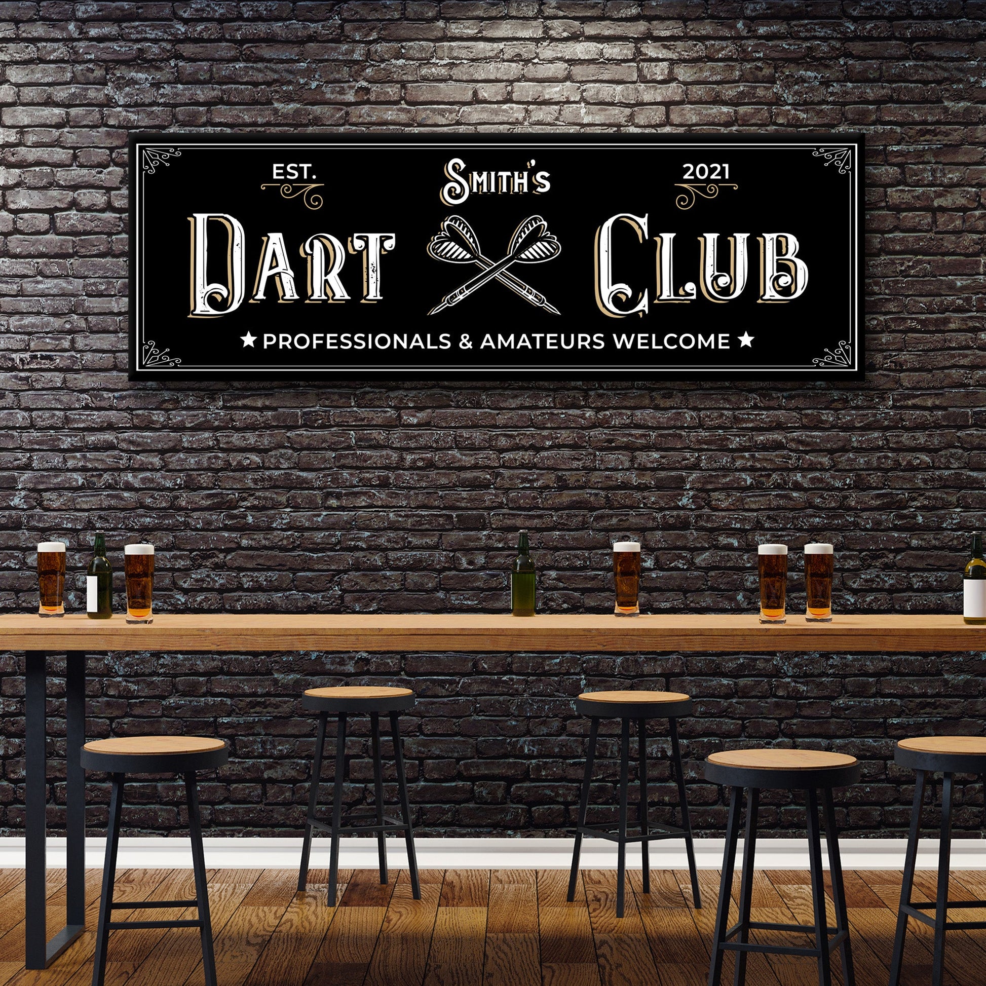Dart Club Sign II