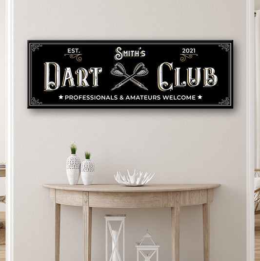 Dart Club Sign II