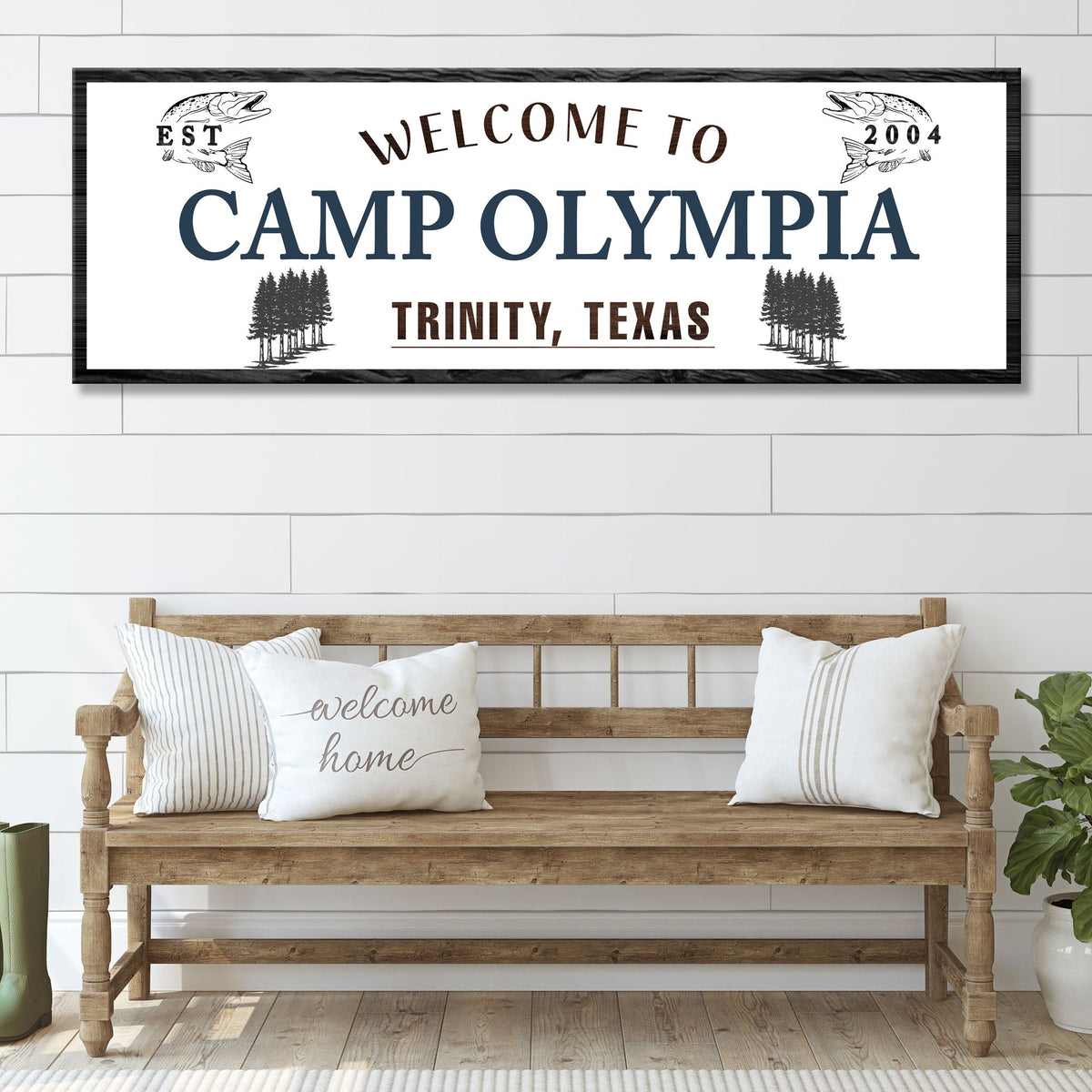 Opera Camp Sign Welcome To Camp Sign – Metal Sign Barn