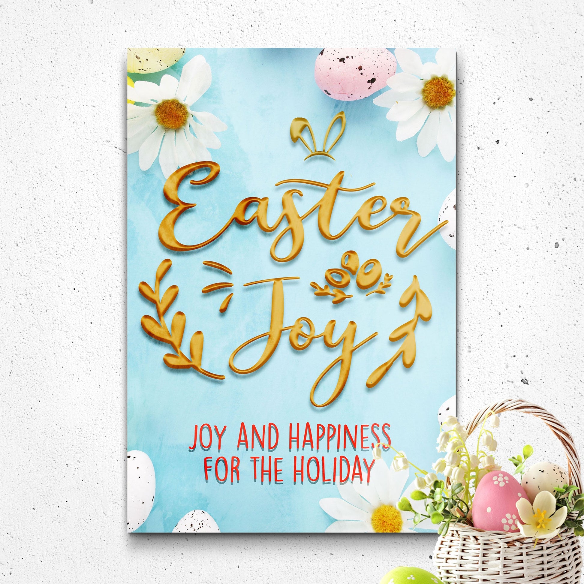 Easter Joy Sign