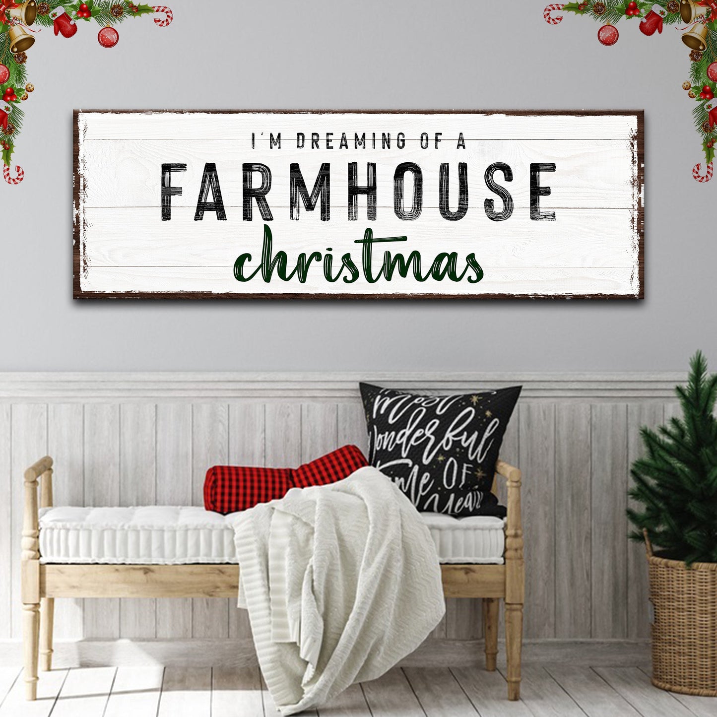 Farmhouse Christmas Sign
