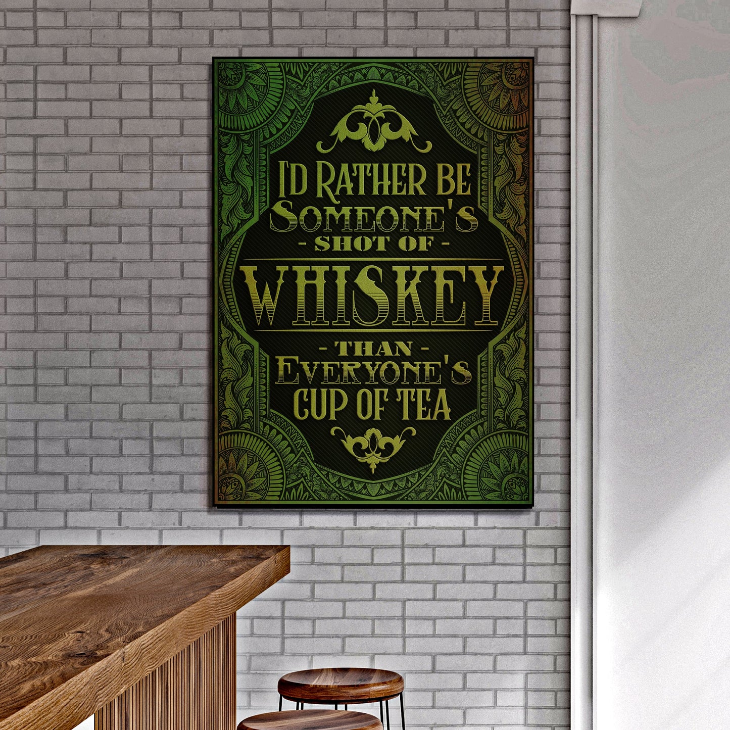 Whiskey Sign