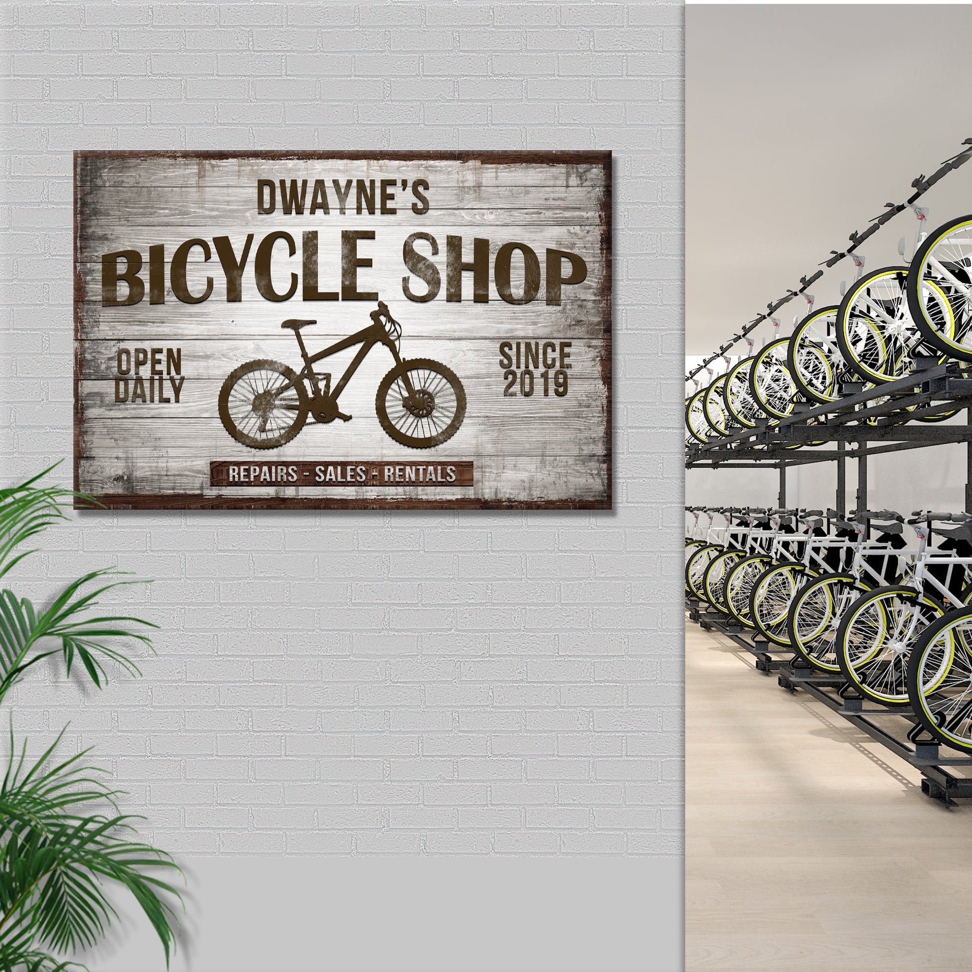 Bike Shop Sign III