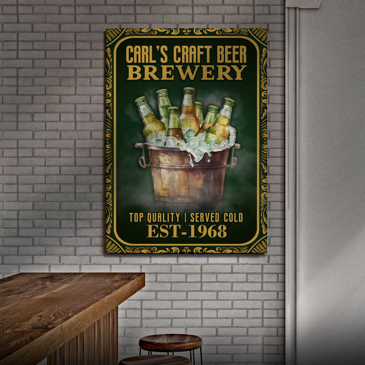 Fast Beer Sign Craft Beer Brewery Sign – Metal Sign Barn