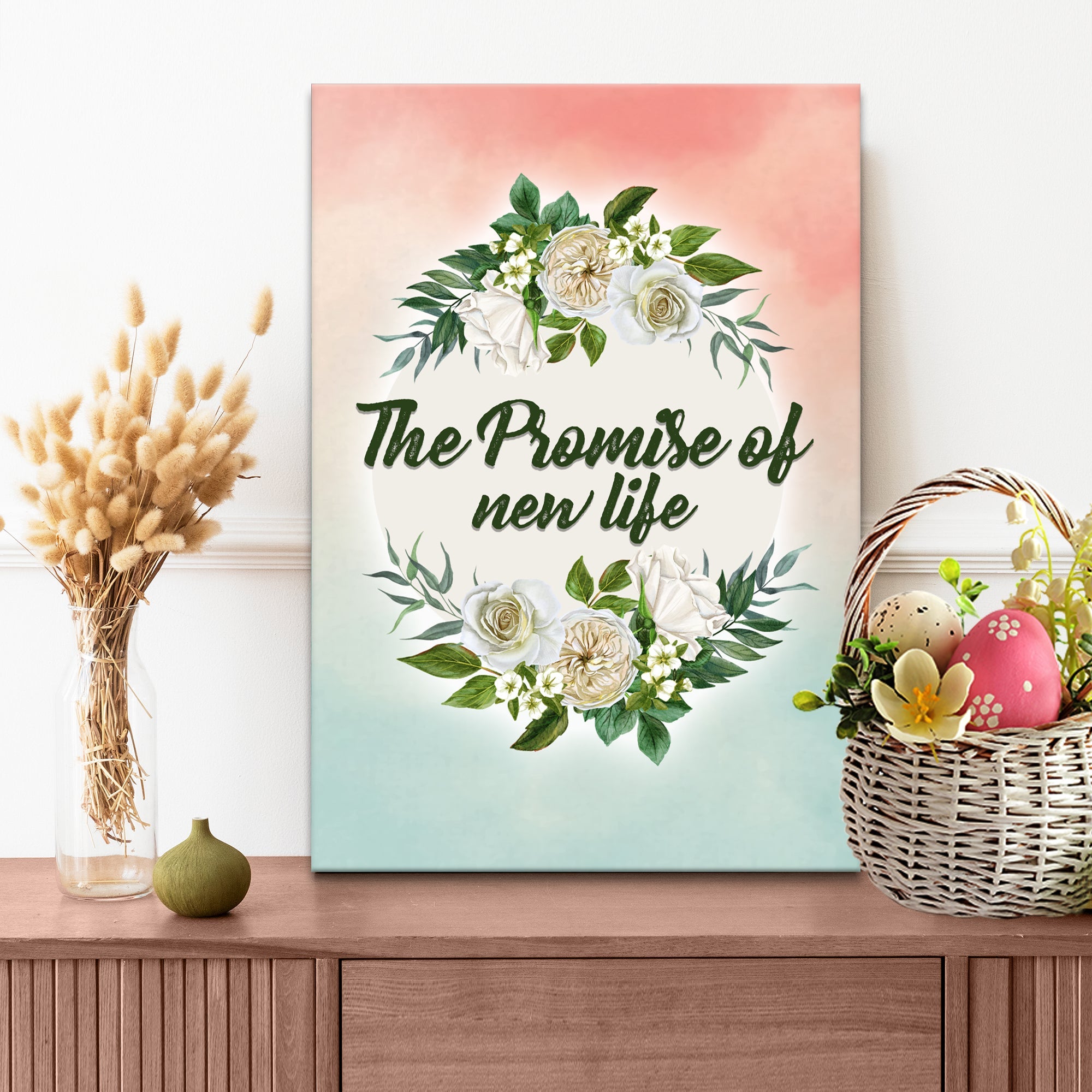 The Promise of New Life Sign – Metal Sign Barn