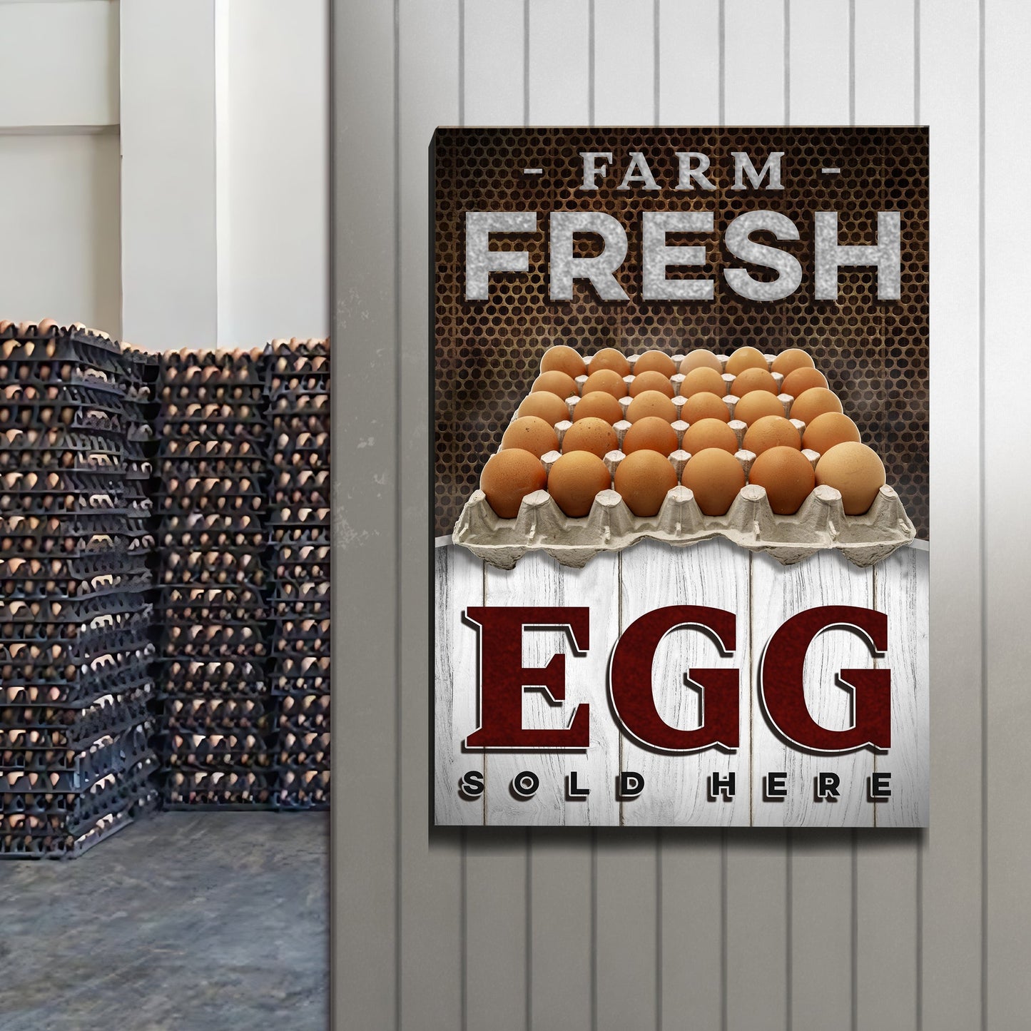 Sold Here Farm Fresh Eggs Sign