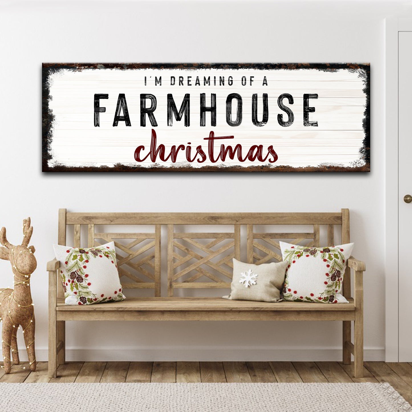 Farmhouse Christmas Sign