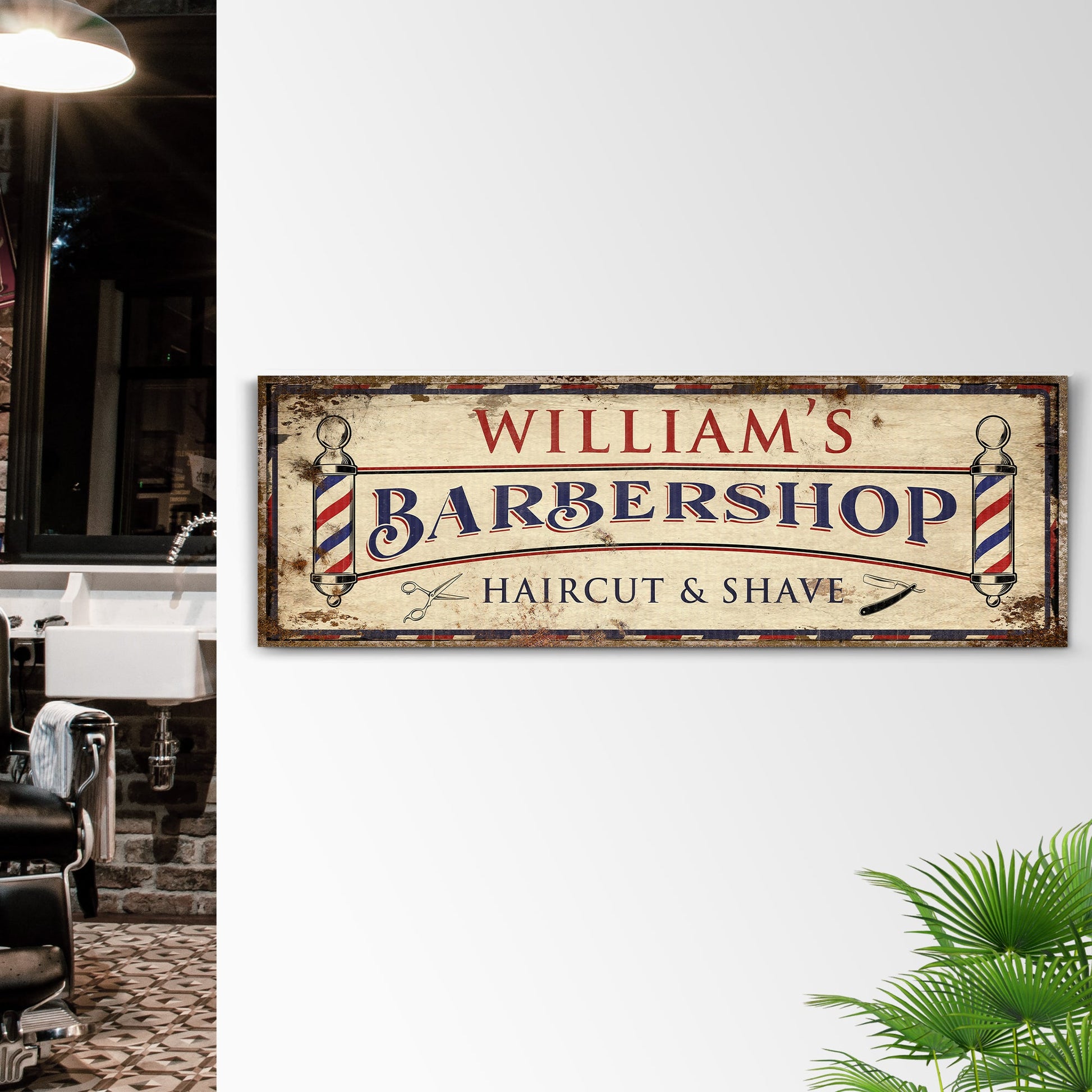 Barbershop Sign VIII