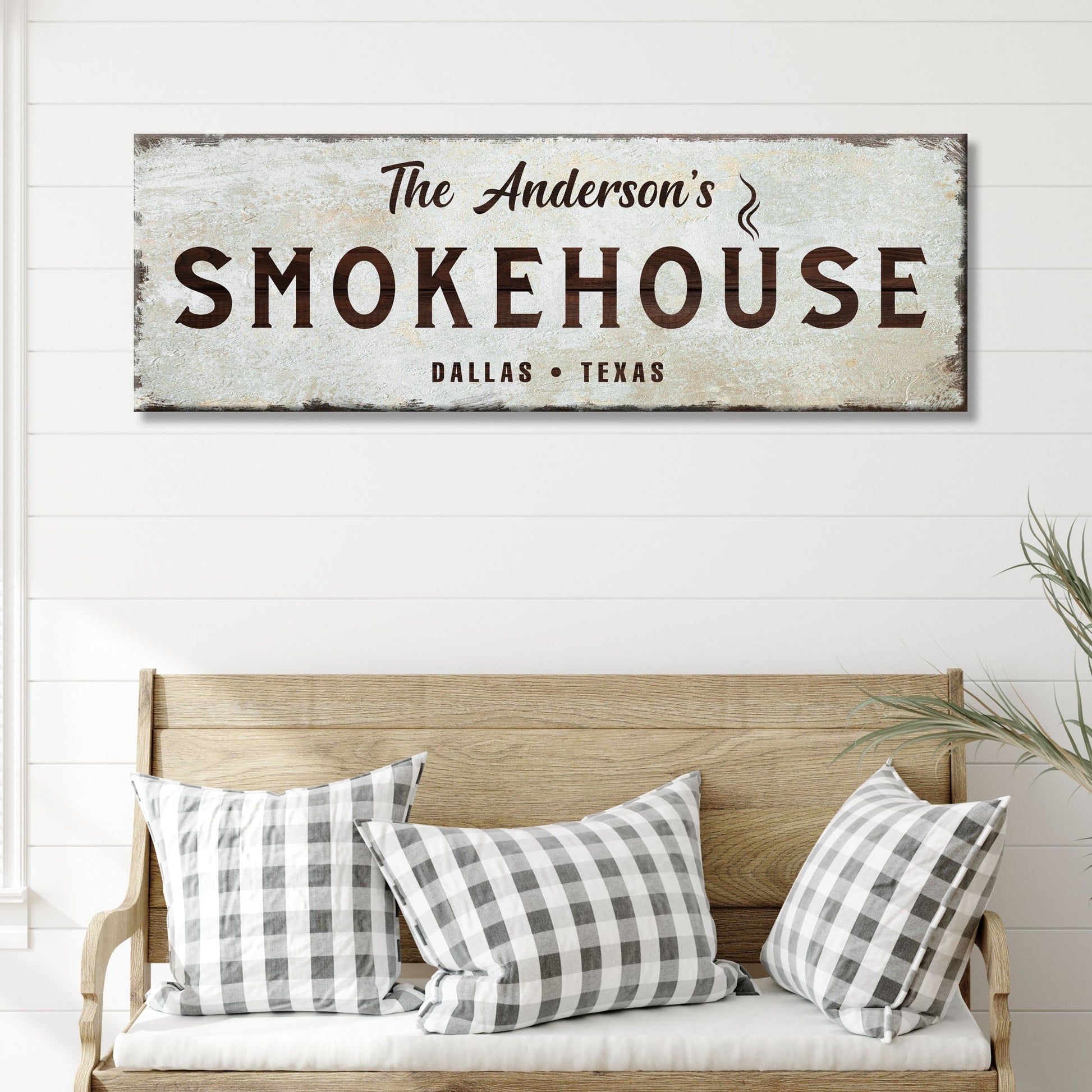 Family Smokehouse Sign