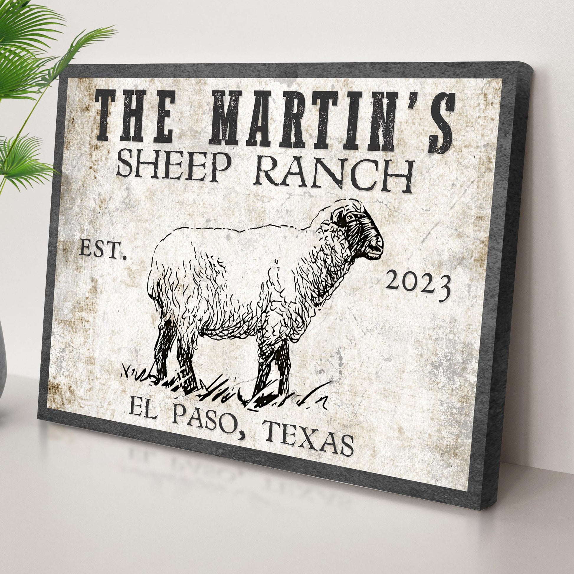 Sheep Ranch Sign II
