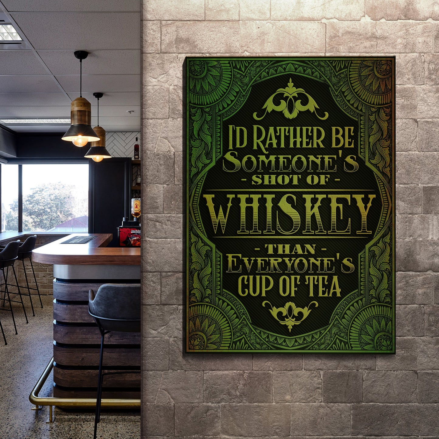 Whiskey Sign