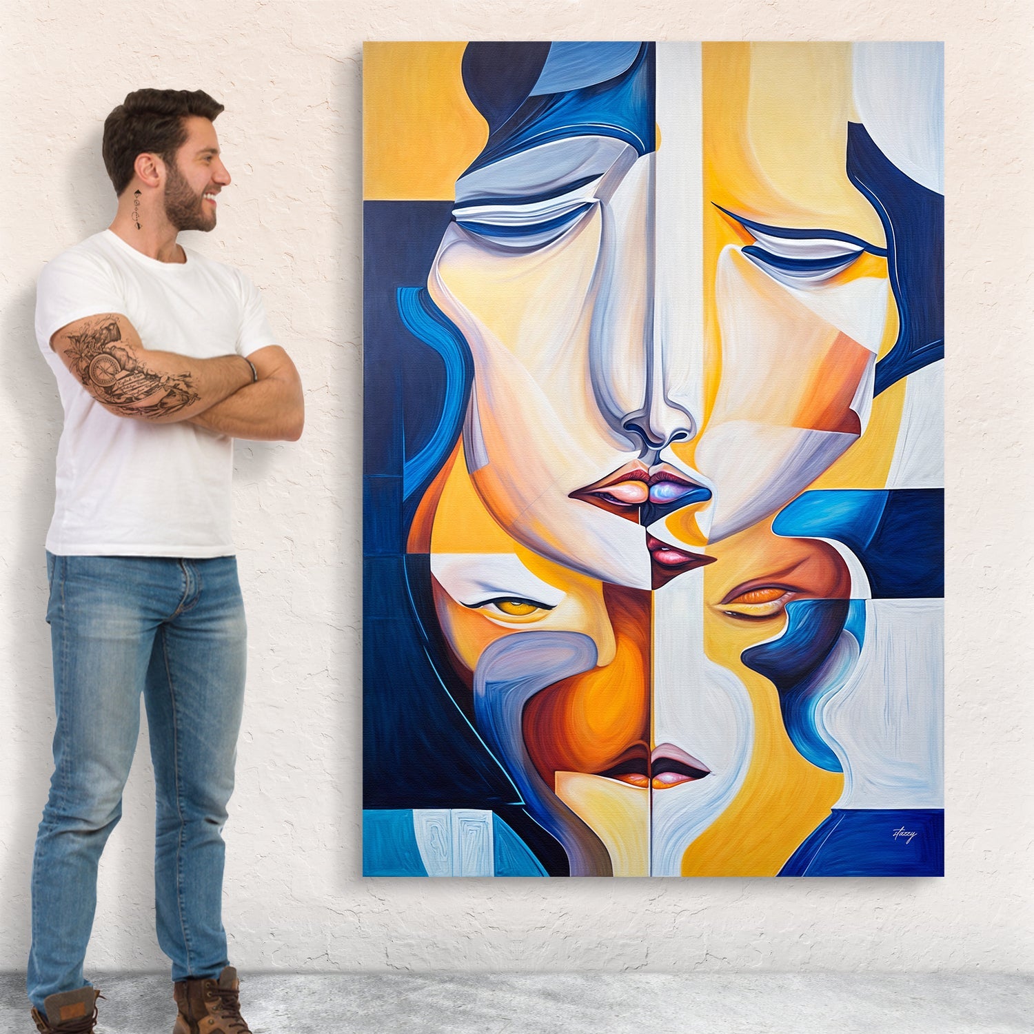 Canvas Print: "Talk"