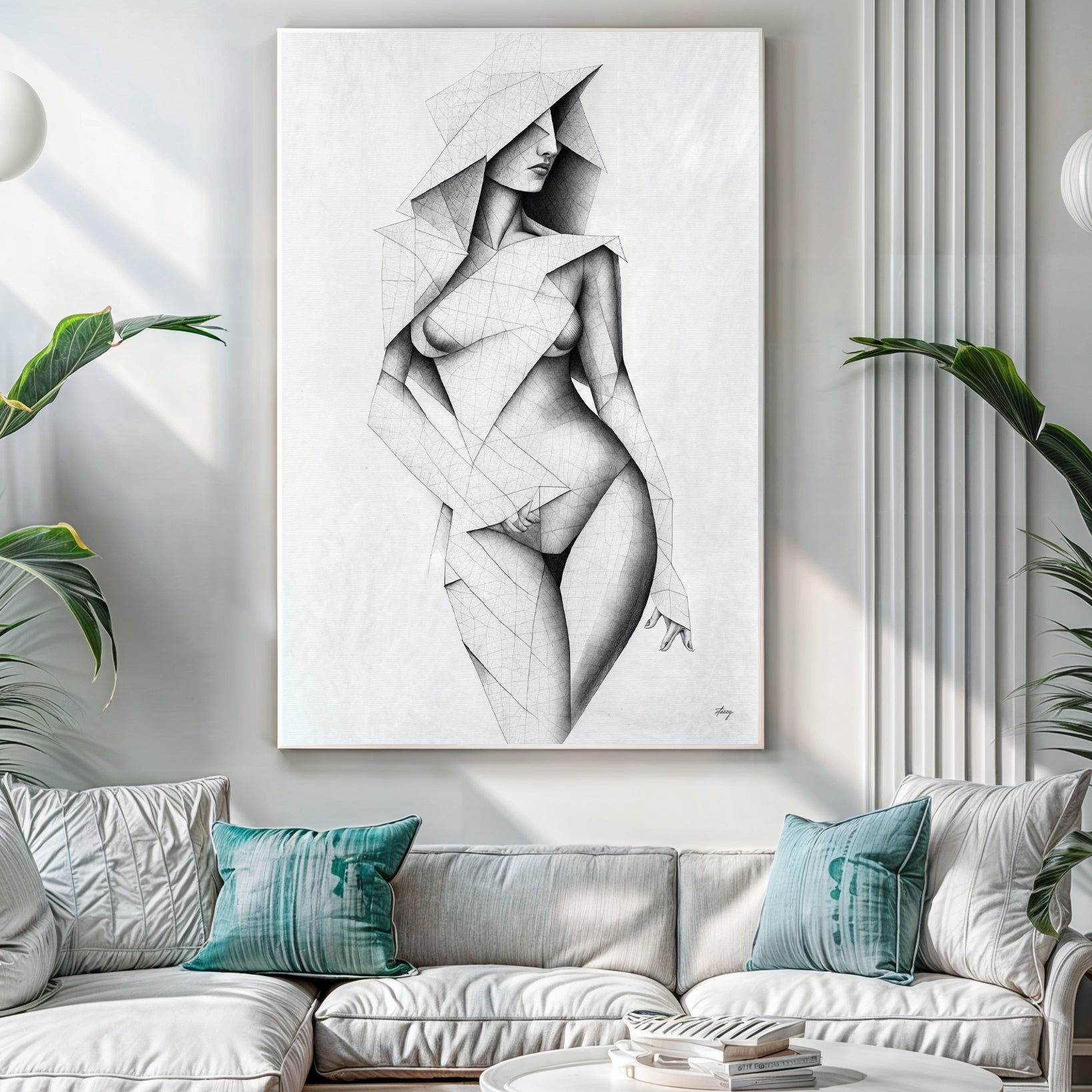 Canvas Print: "Tangible Point"