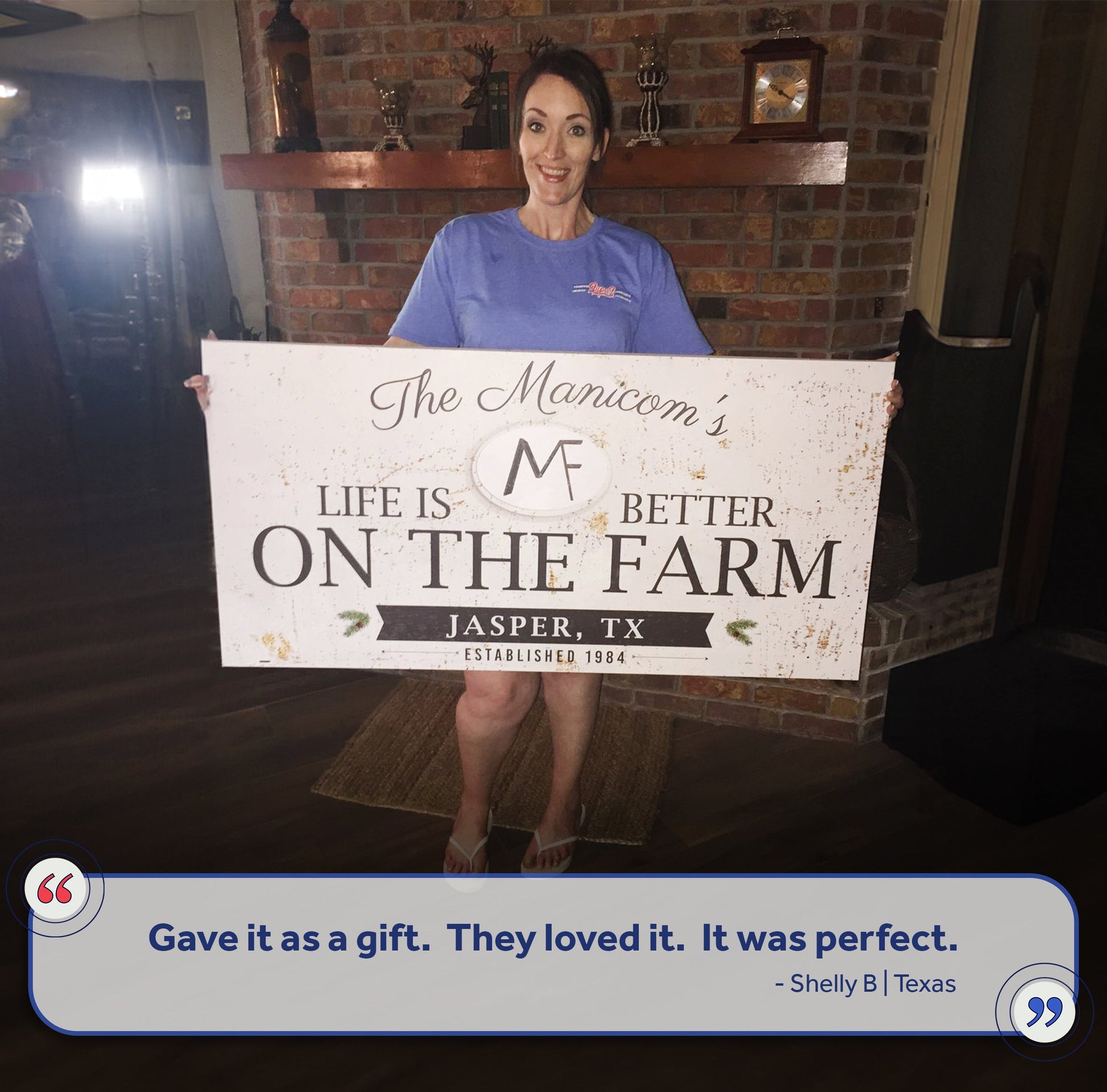 Life Is Better On The Farm Sign