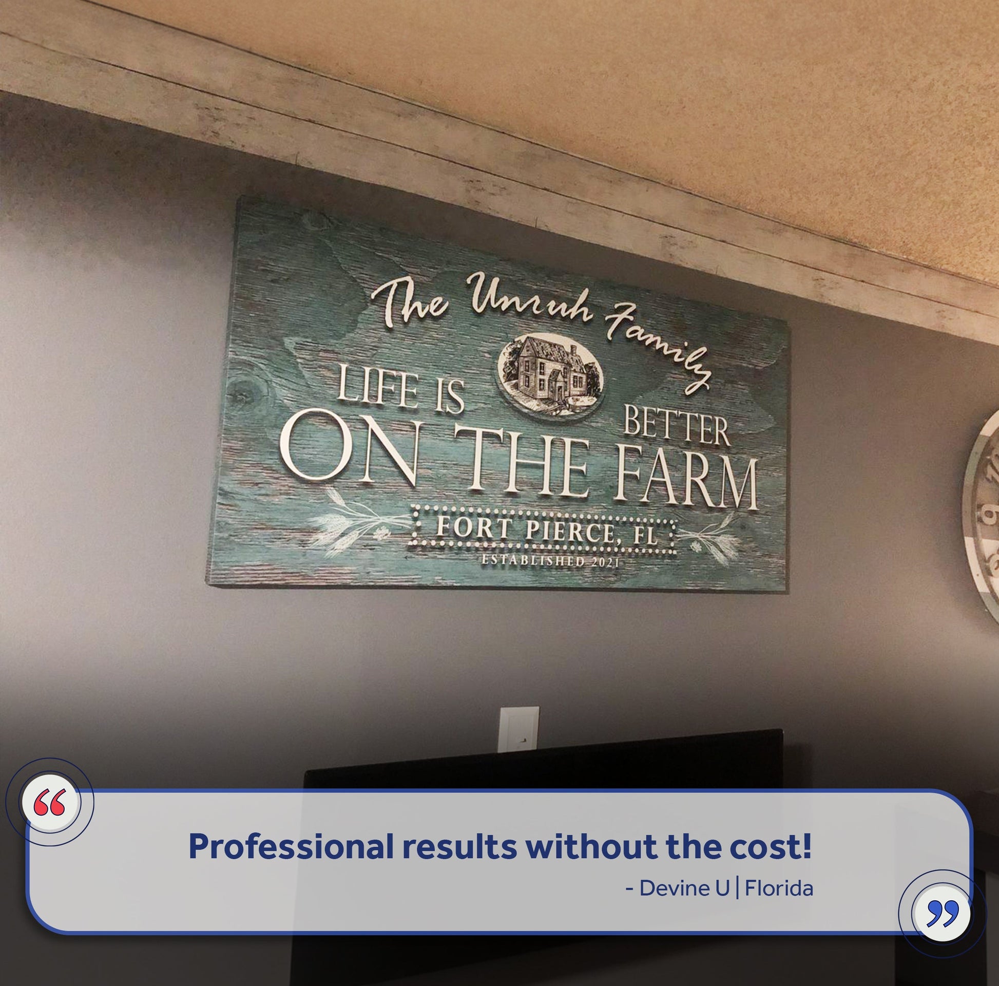 Life Is Better On The Farm Sign VI