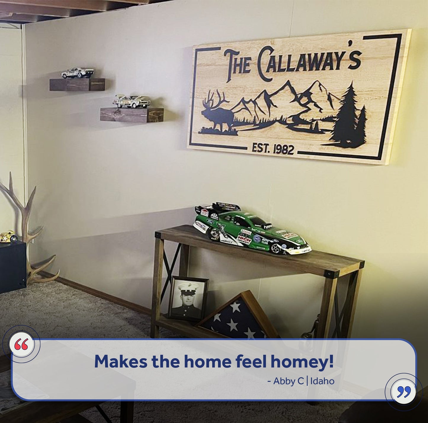 Family Mountain Sign