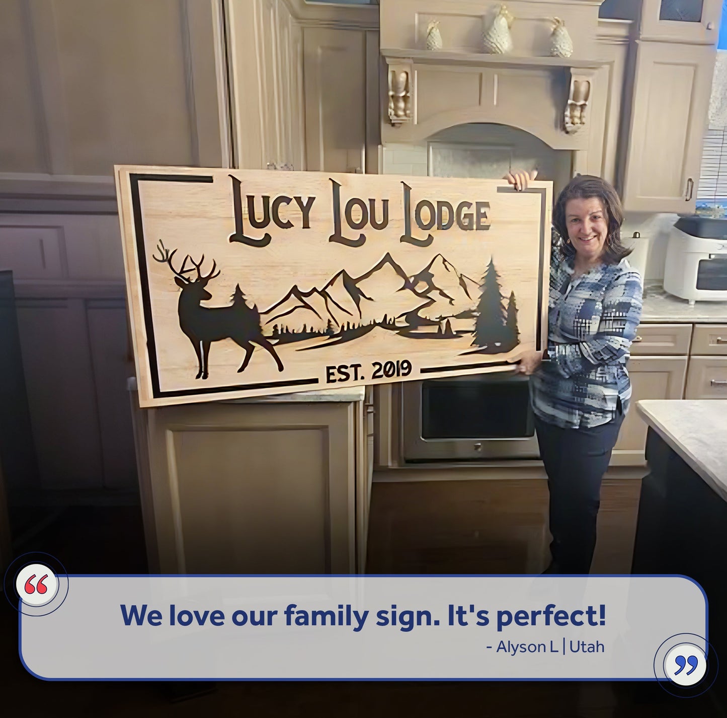 Family Mountain Sign