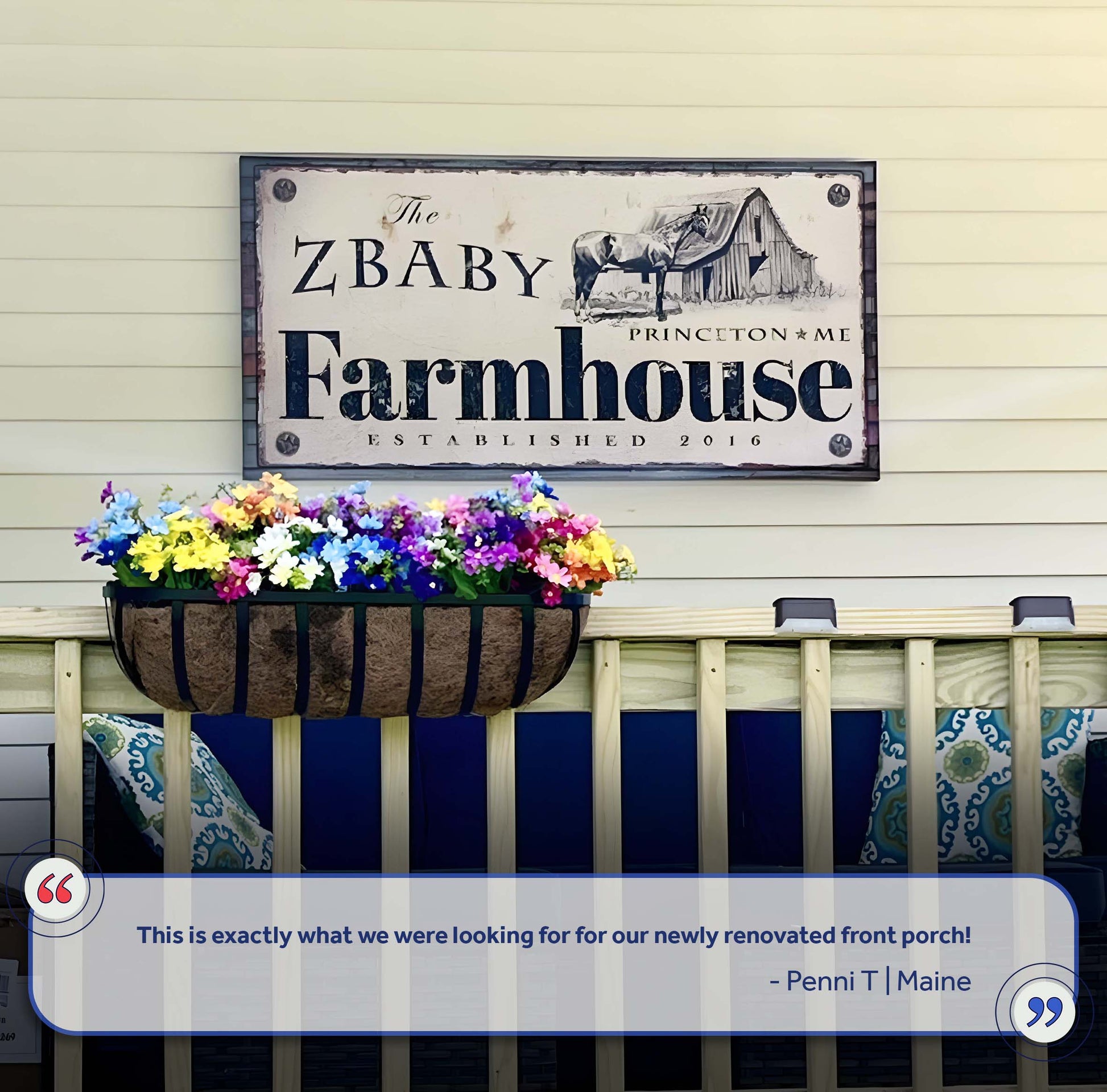 Rustic Horse Farmhouse Sign II