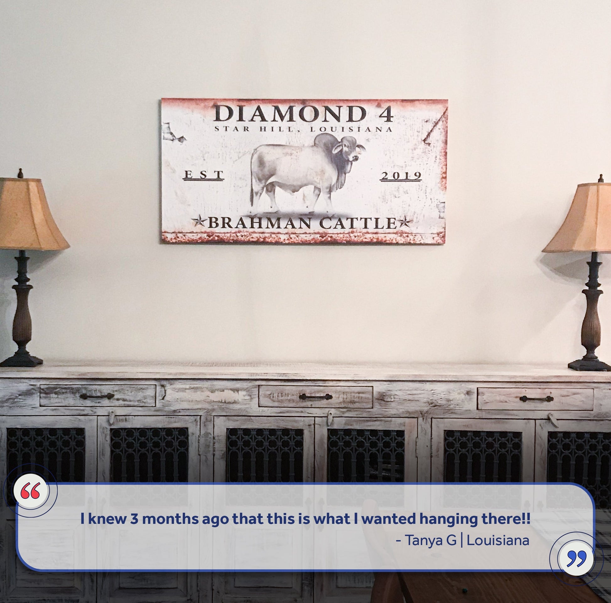 Brahman Cattle Sign III