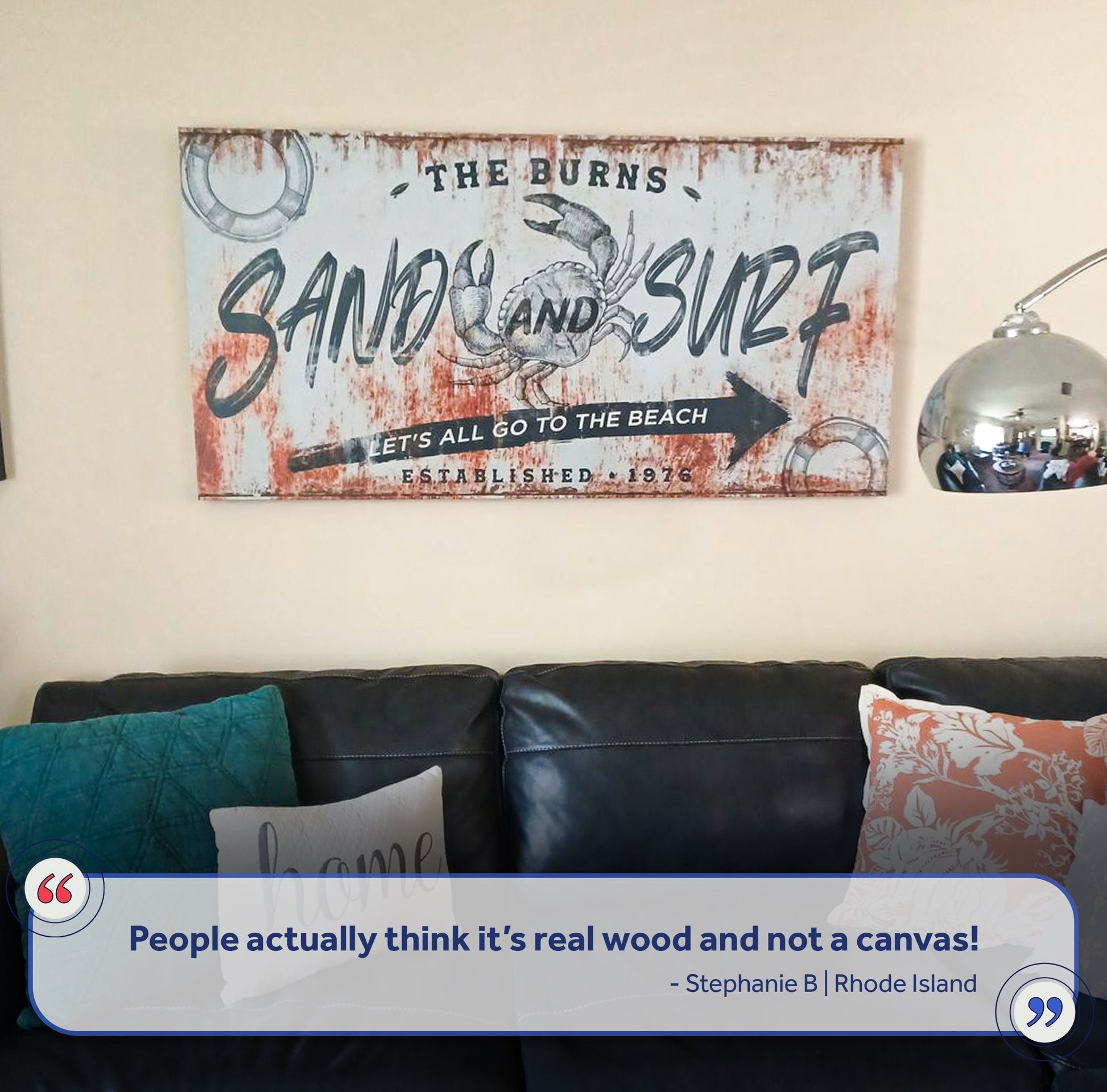 Sand And Surf Sign V