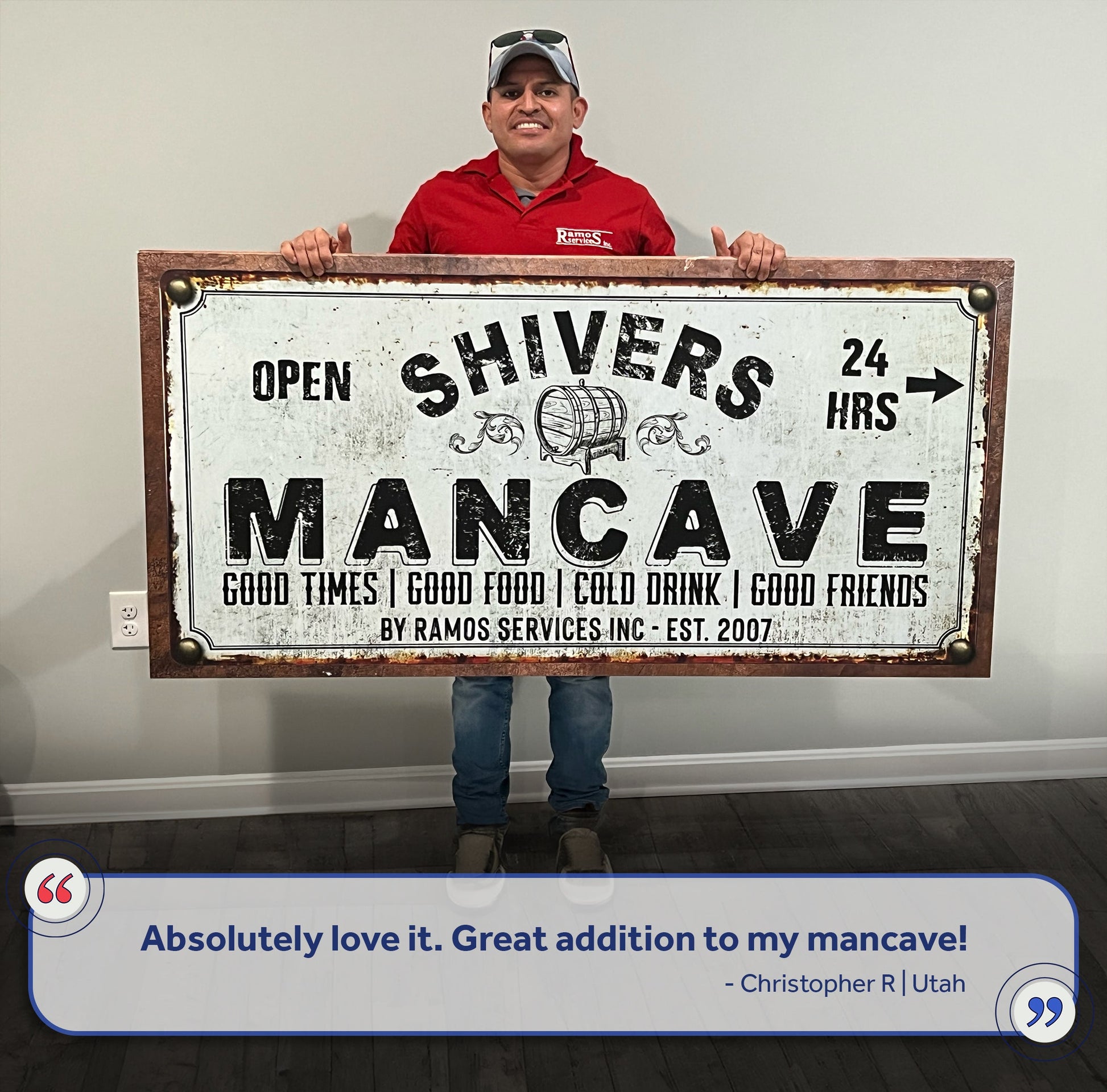 Man Cave Sign