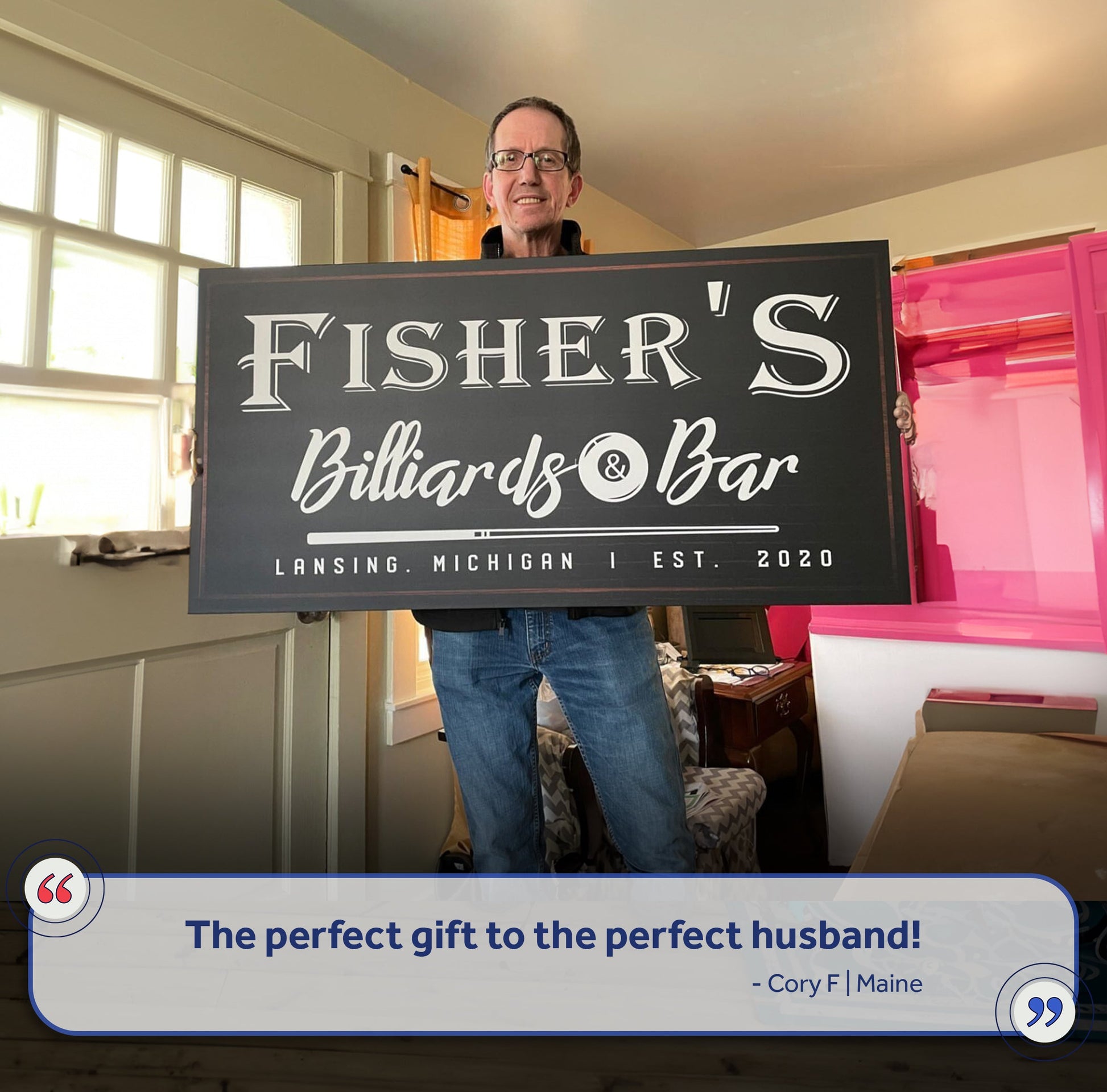 Billiards And Bar Sign II