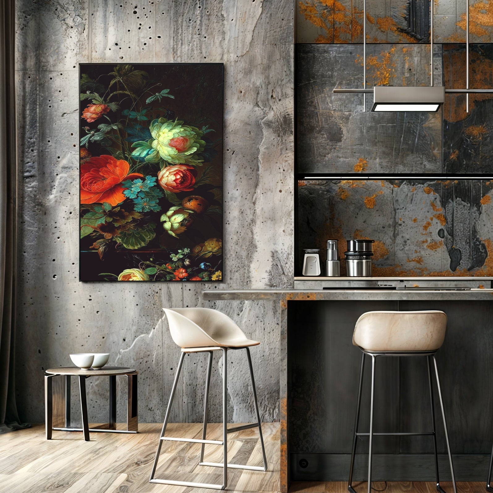 Canvas Print: "Verdant Elegance"
