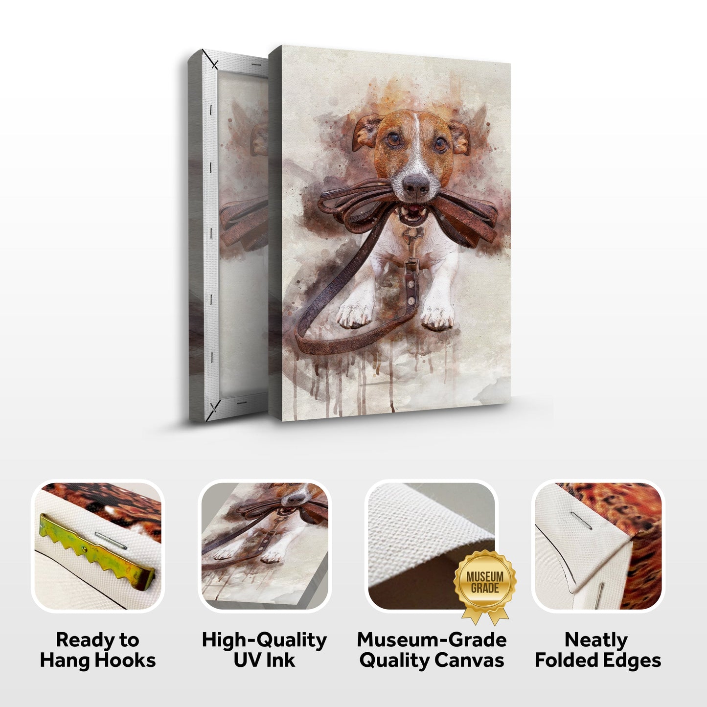 Pet Watercolor Portrait Sign III