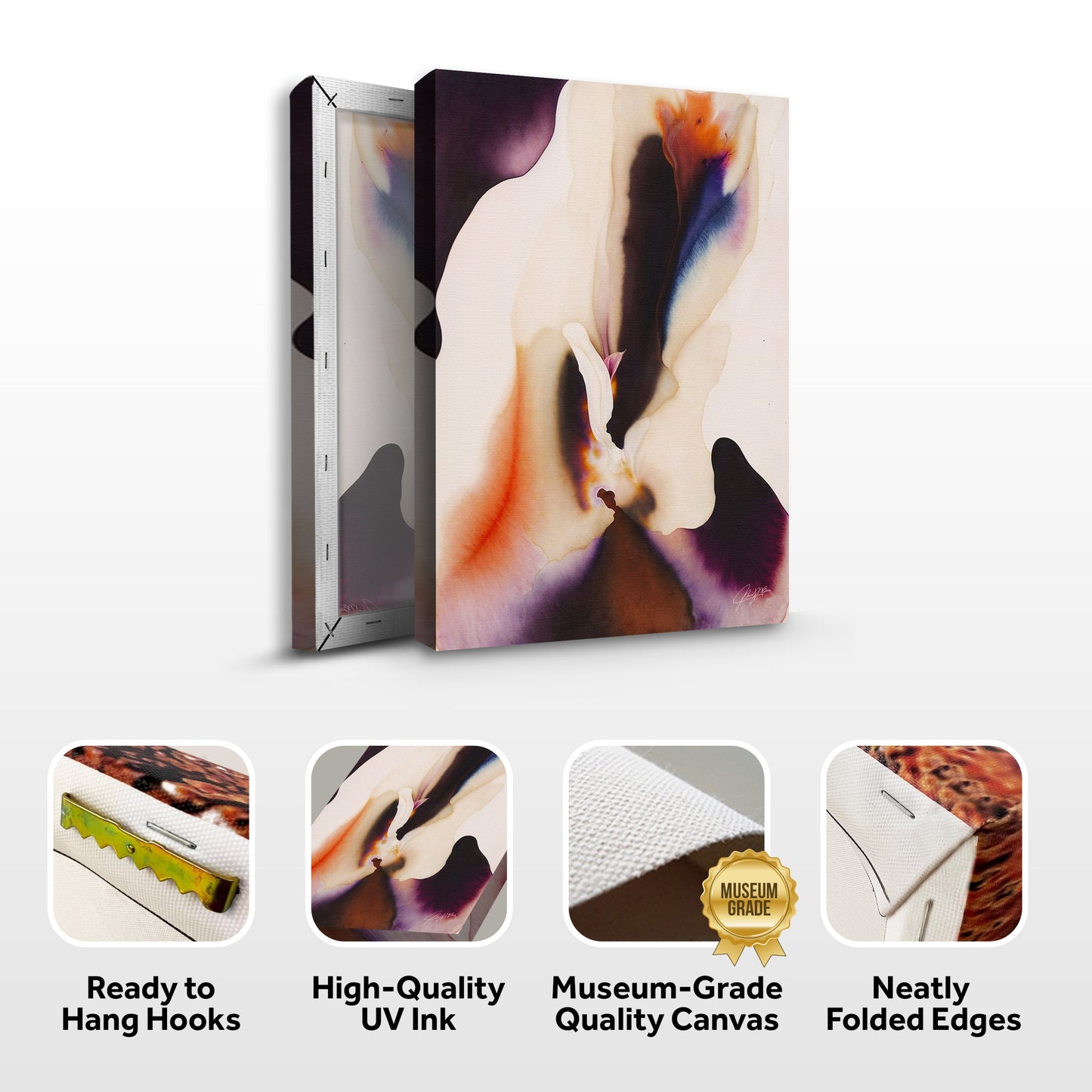 Canvas Print: "Velvet Bloom II"