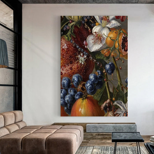 Canvas Print: "Baroque Bounty"