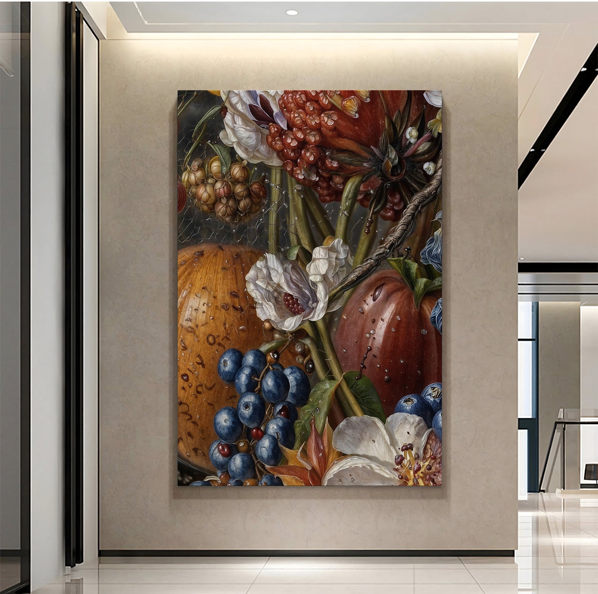 Canvas Print: "Baroque Bounty II"