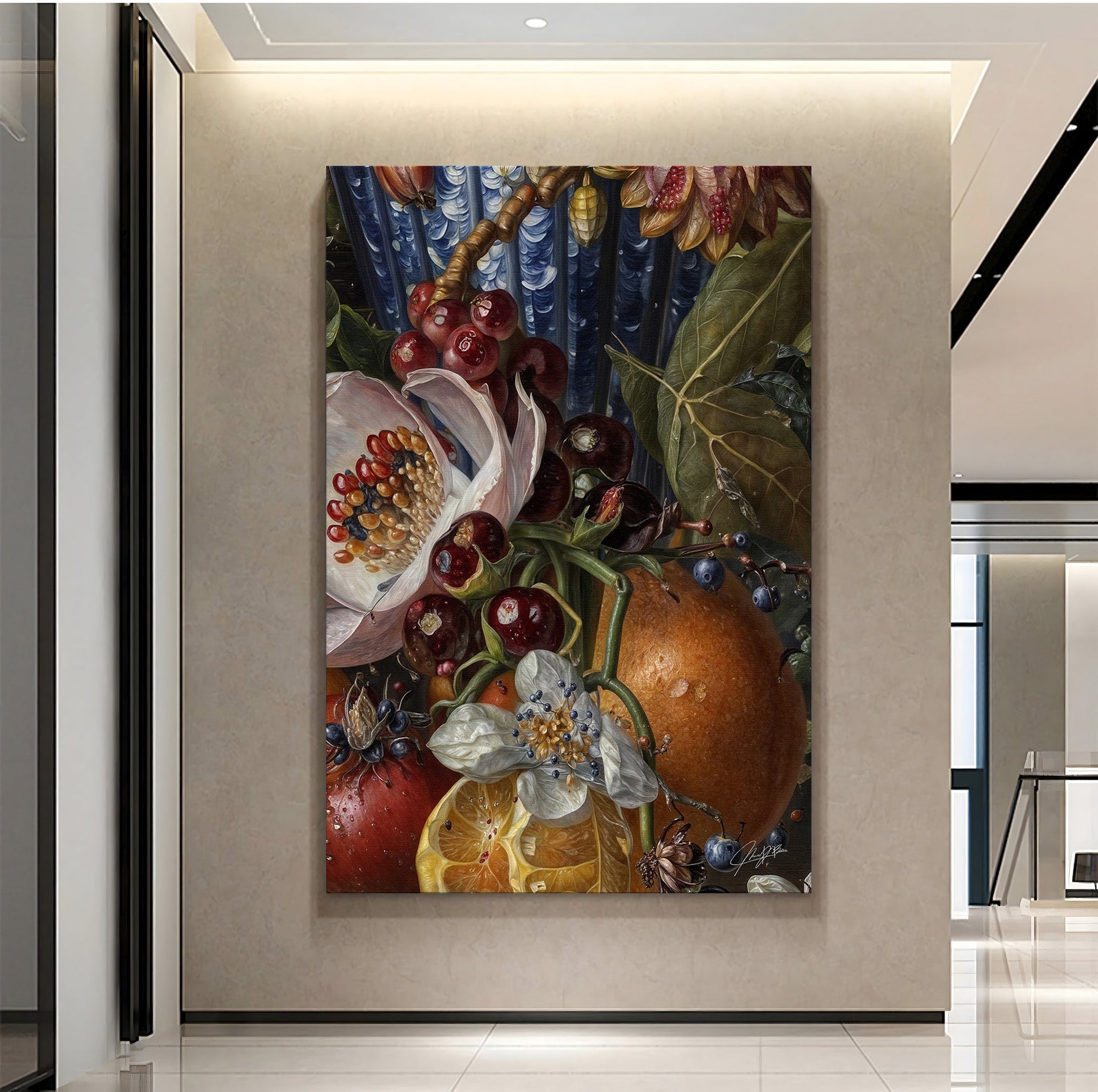Canvas Print: "Baroque Bounty III"