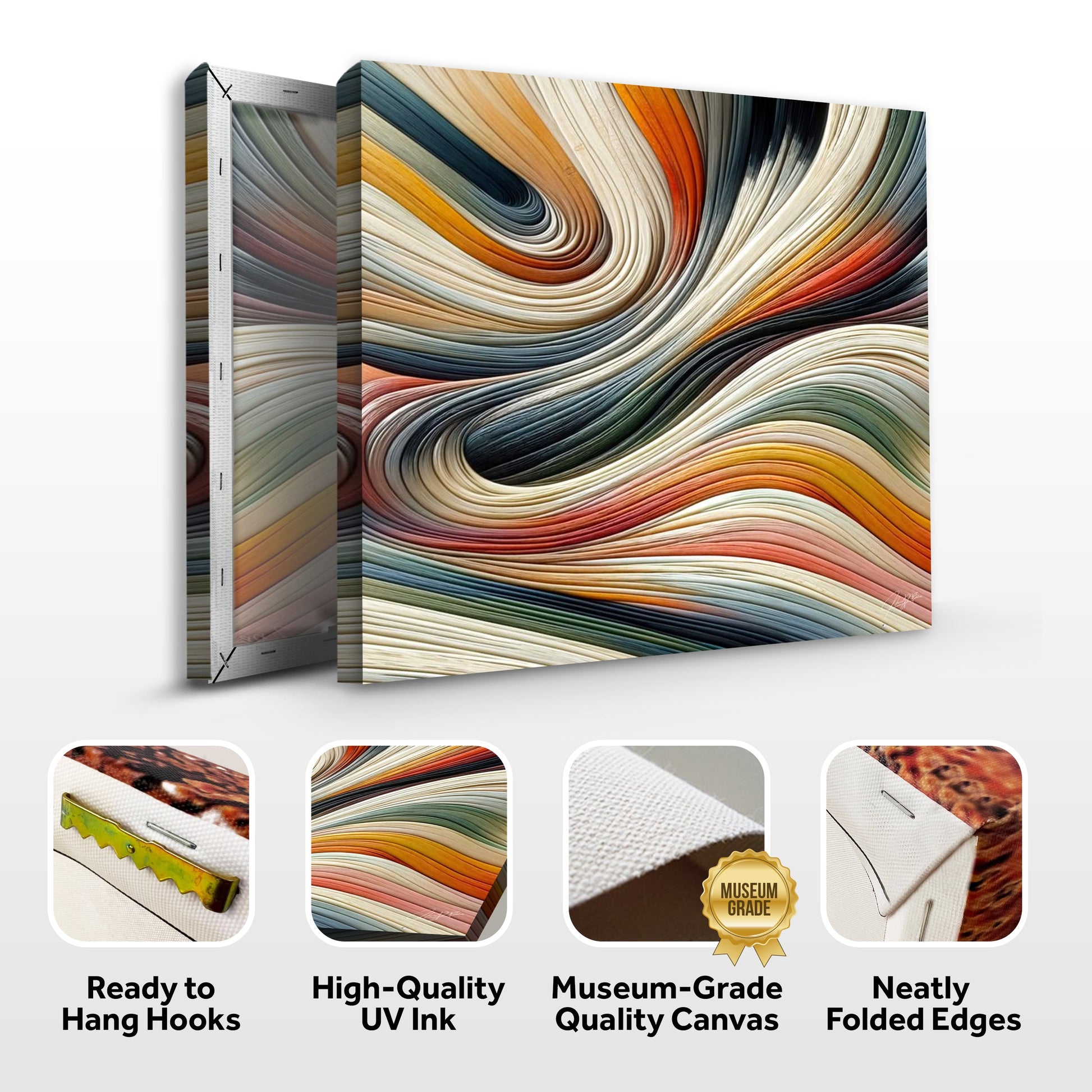 Canvas Print: "Spectral Swirl"