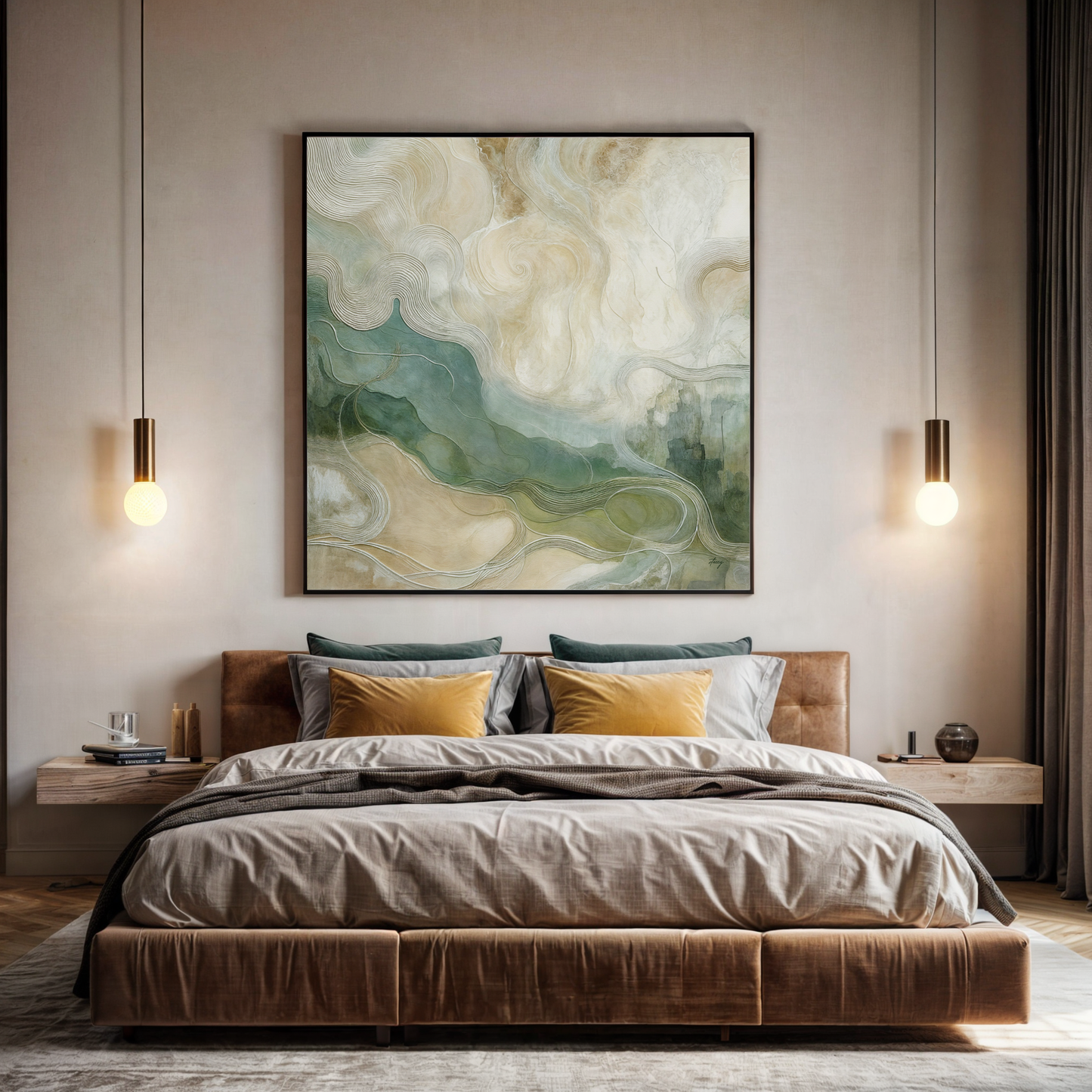 Canvas Print: "Whispering Currents"