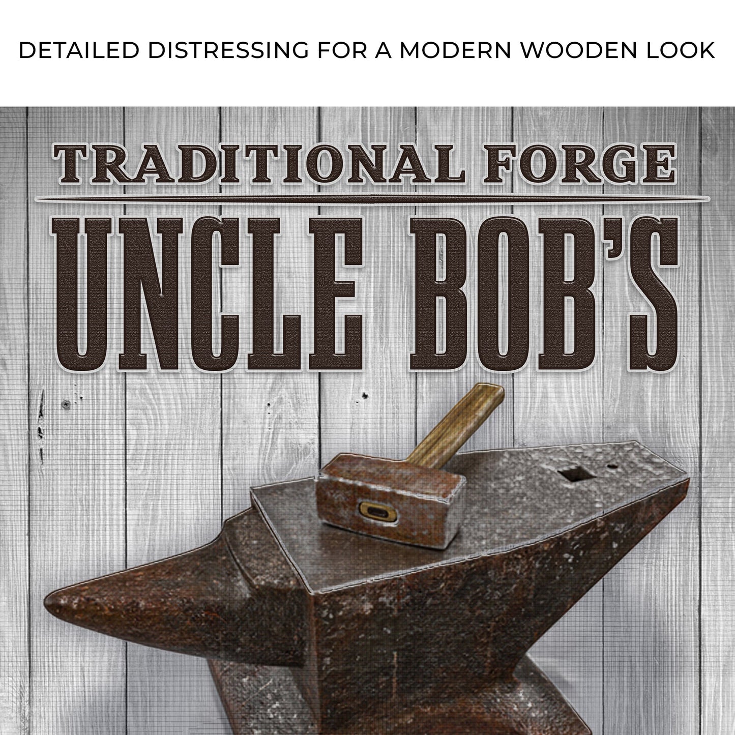 Traditional Forger Blacksmith Sign